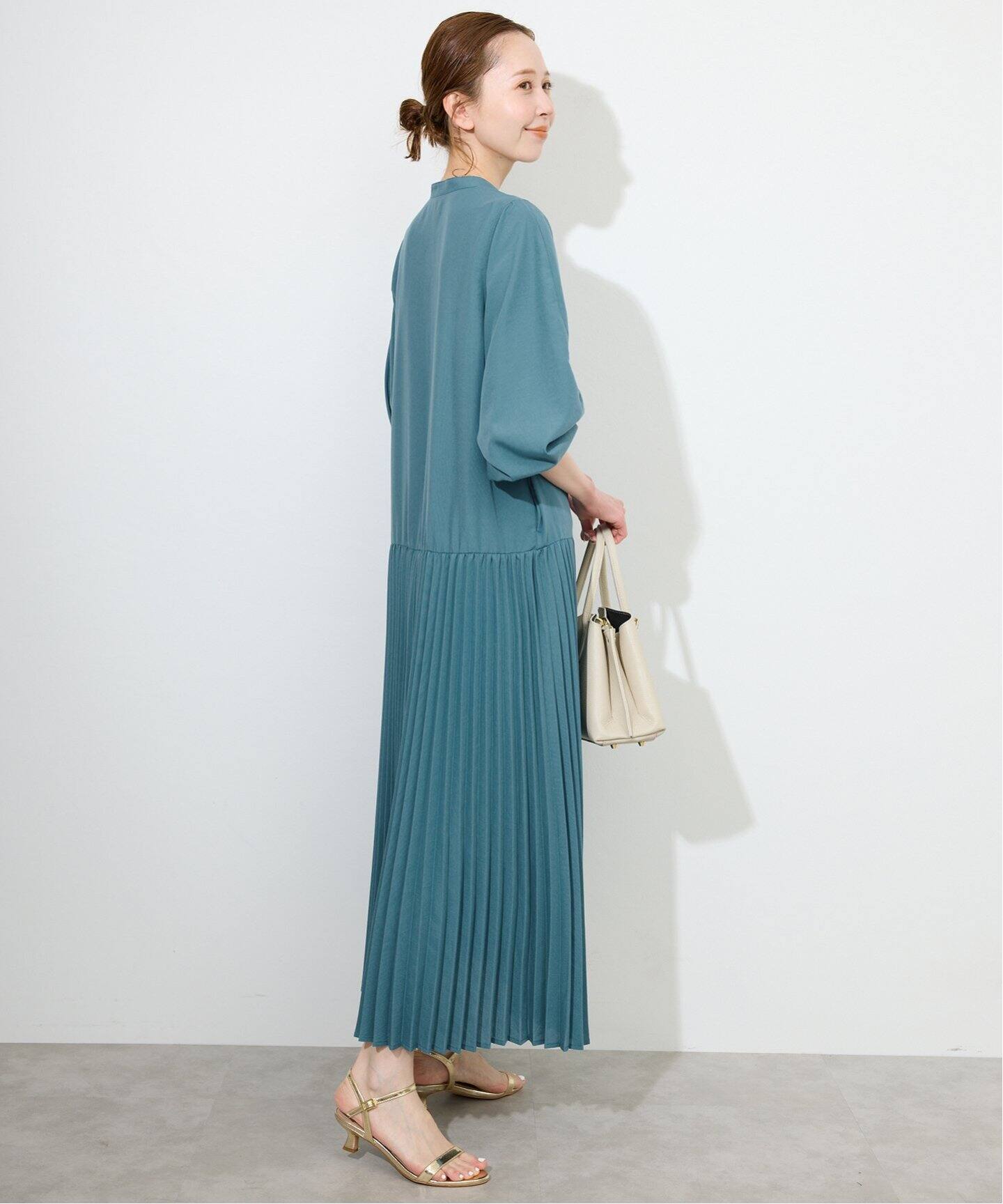 追加》ロープリーツワンピース（ワンピース）｜SLOBE IENA（スローブ  