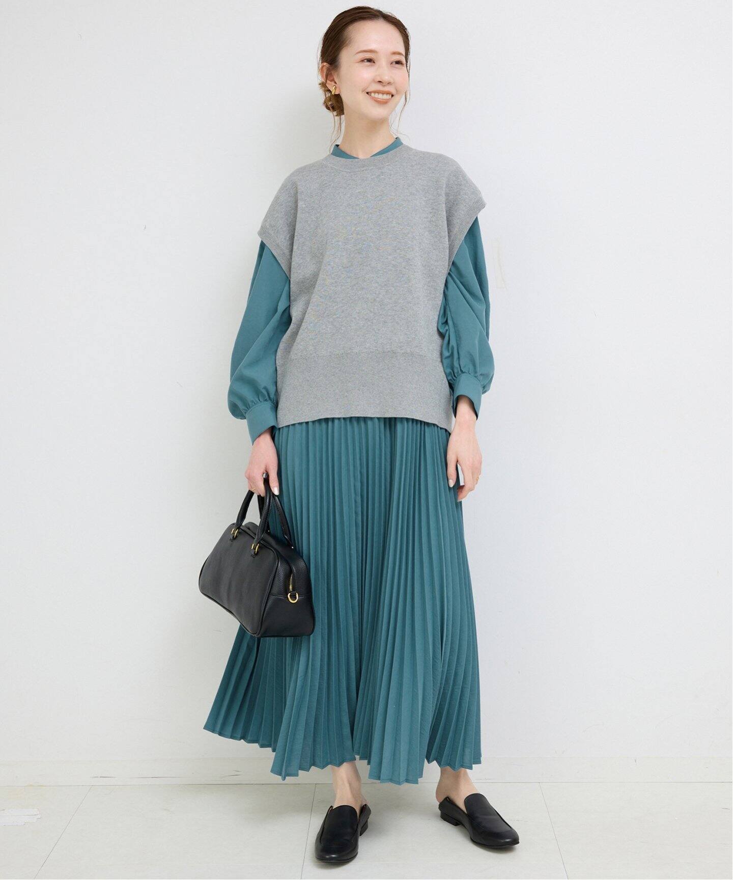 追加》ロープリーツワンピース（ワンピース）｜SLOBE IENA（スローブ  