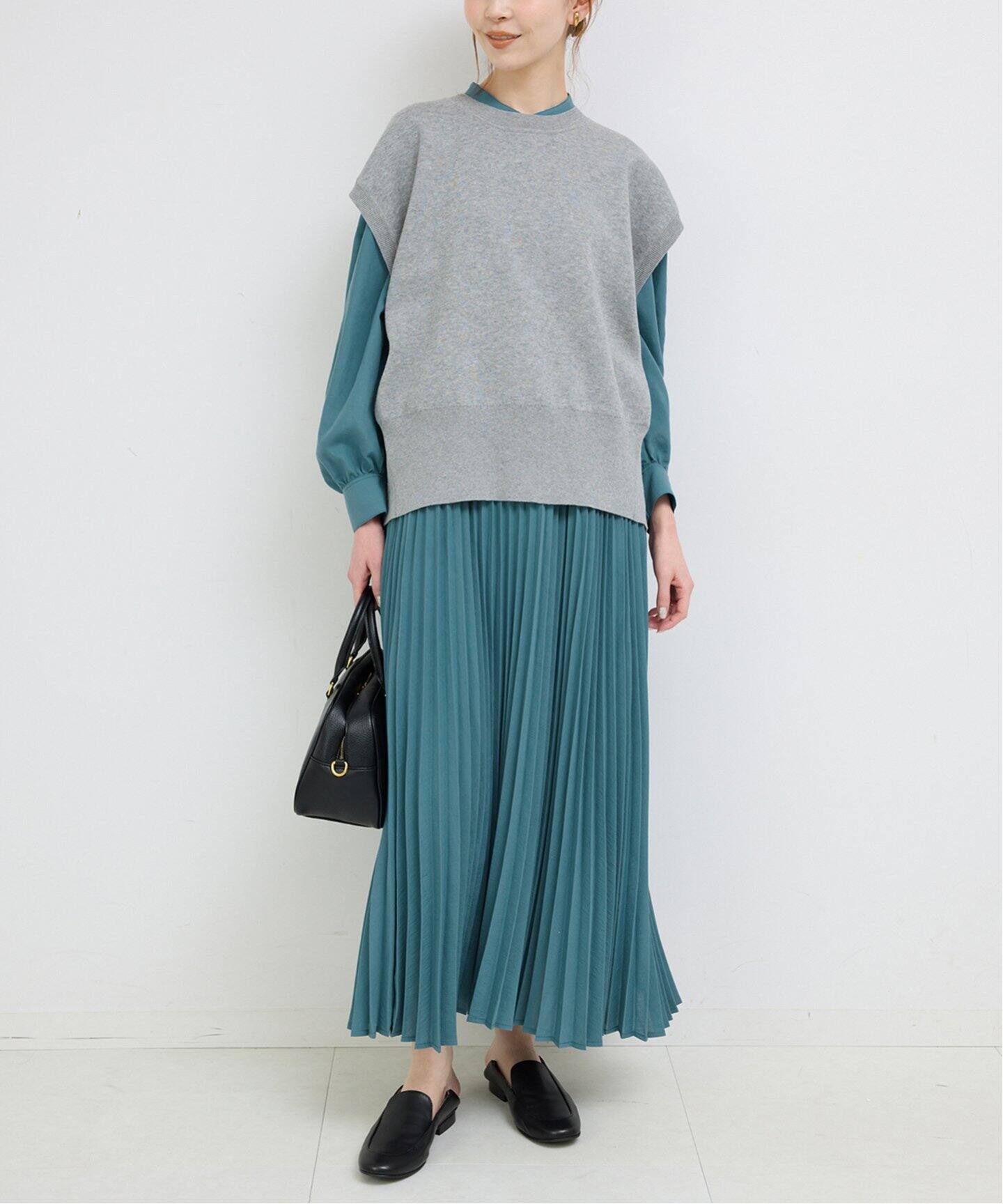 追加》ロープリーツワンピース（ワンピース）｜SLOBE IENA（スローブ  