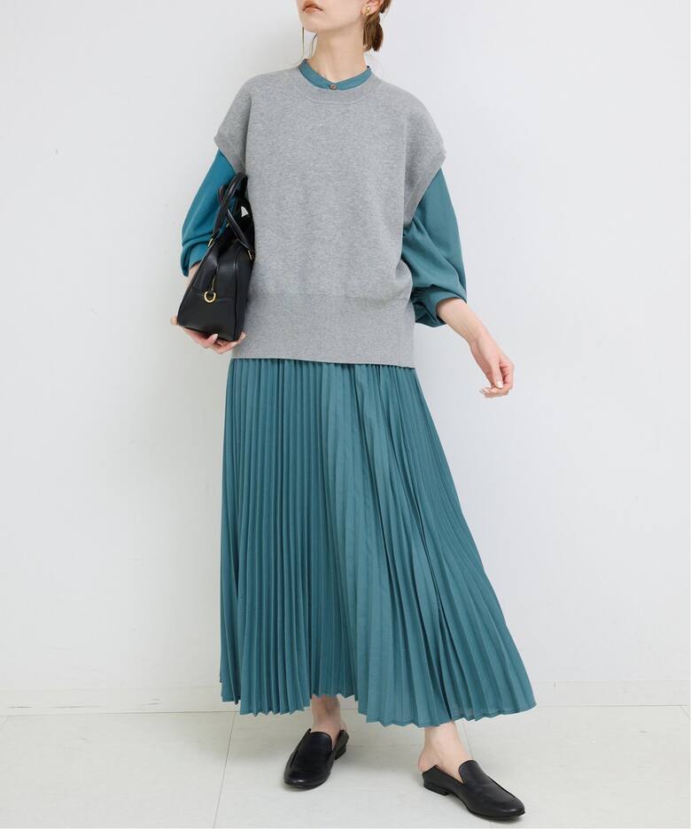 追加》ロープリーツワンピース（ワンピース）｜SLOBE IENA（スローブ  