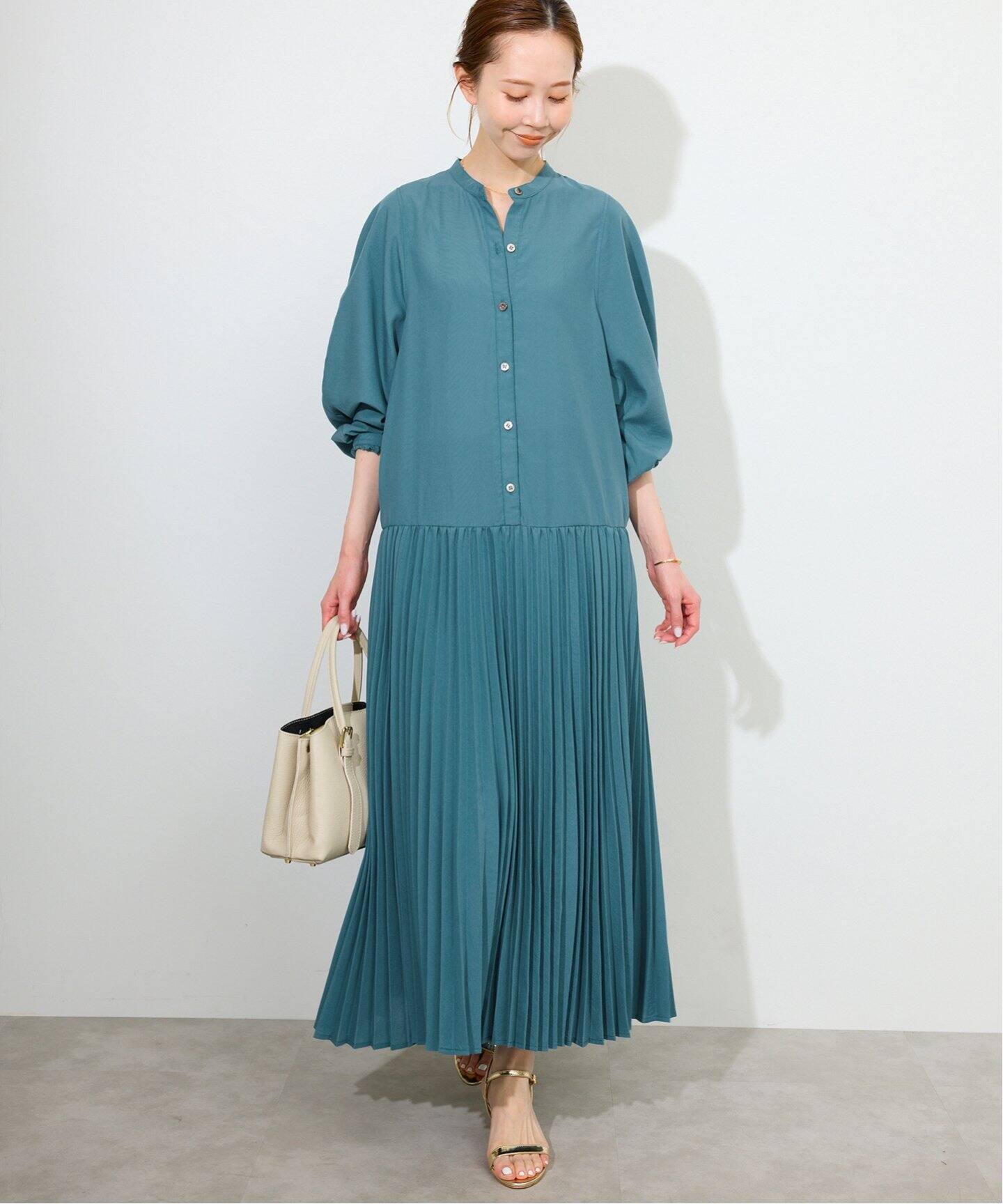 追加》ロープリーツワンピース（ワンピース）｜SLOBE IENA（スローブ  