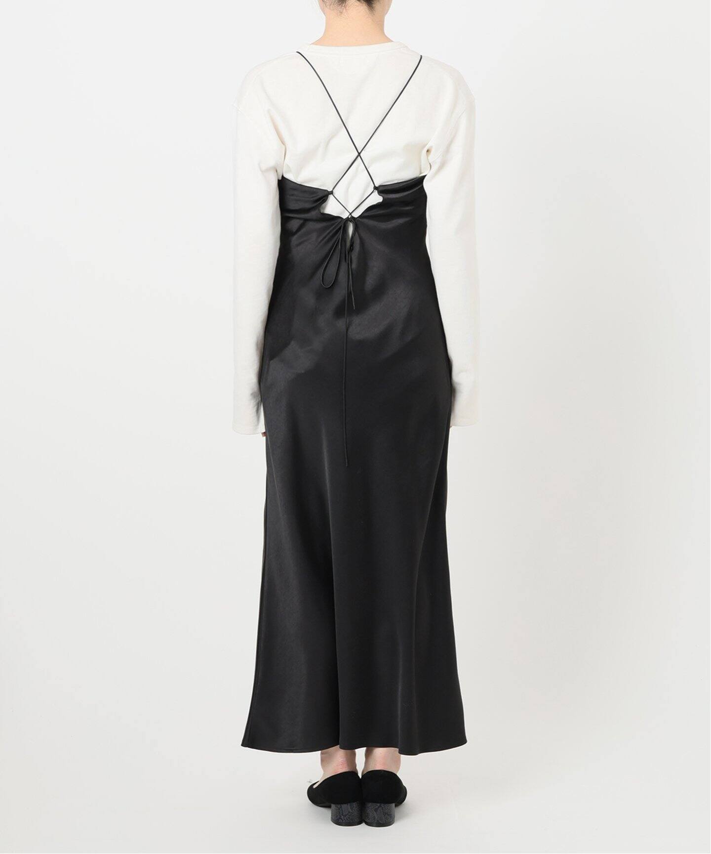 サテンナローキャミワンピース ジルバイジルスチュアート JILL by JILLSTUART サテンナロー