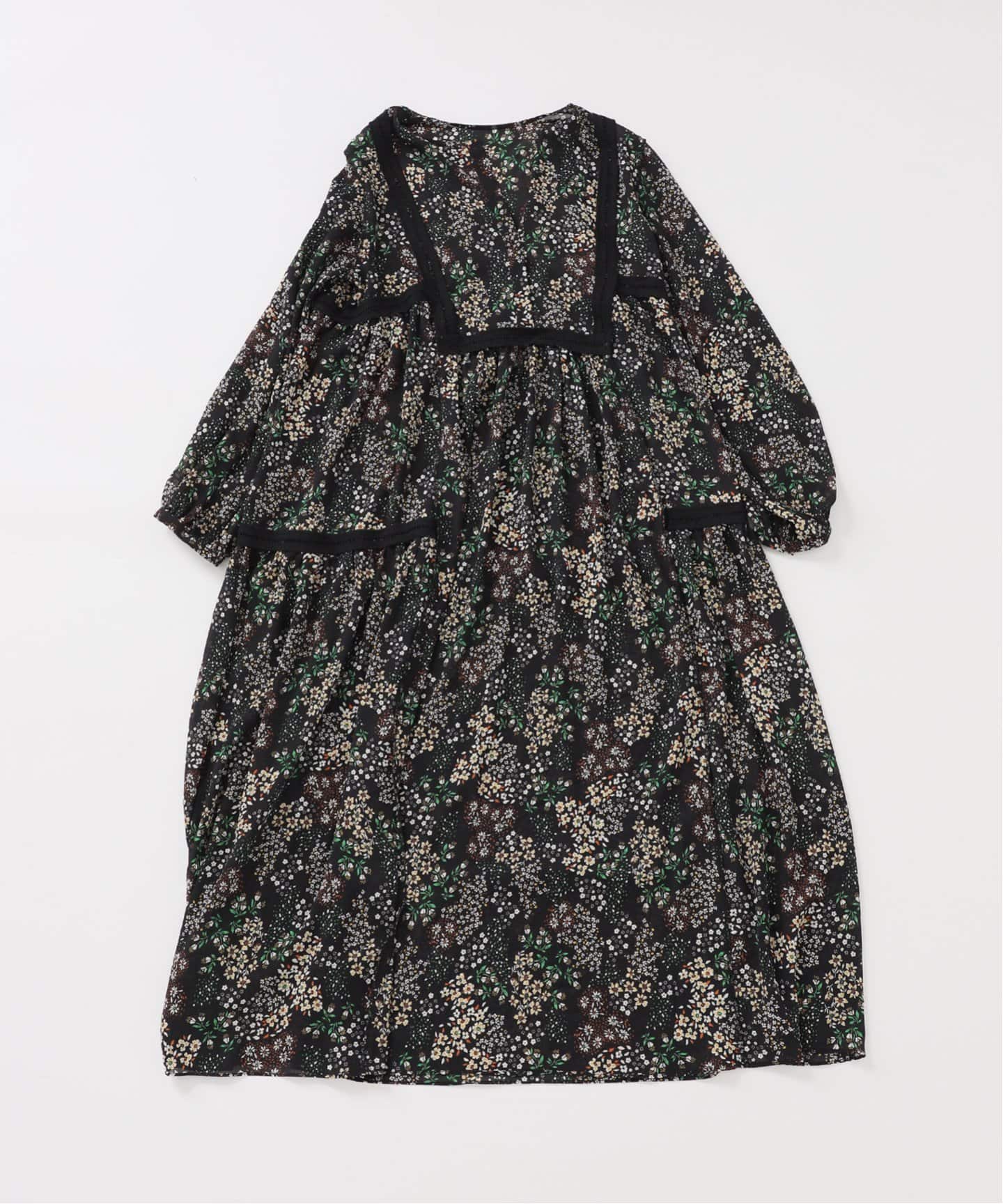 WEB限定/追加》FLOWER PRINT ワンピース（ワンピース）｜SLOBE IENA