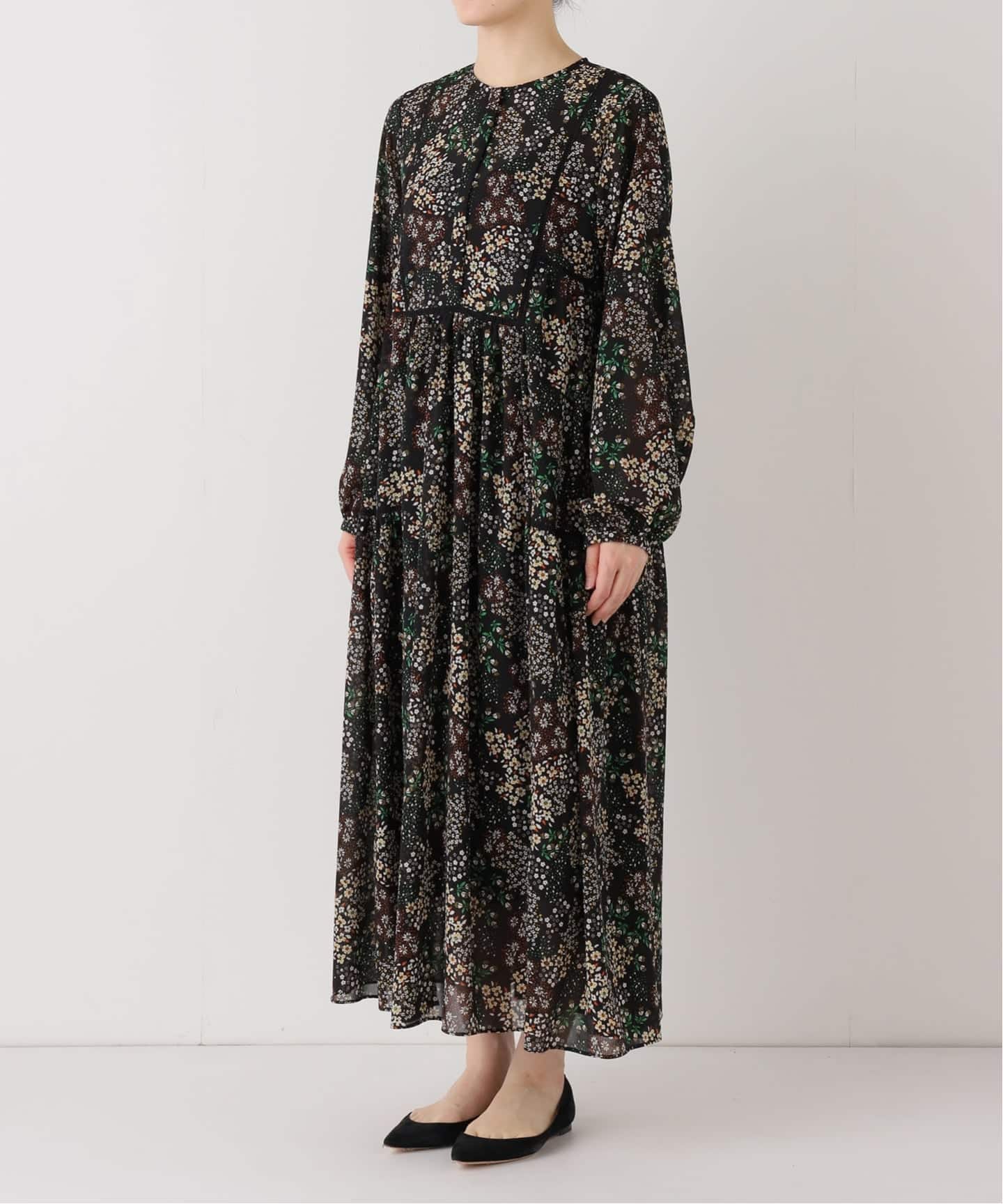WEB限定/追加4》FLOWER PRINT ワンピース（ワンピース）｜SLOBE IENA