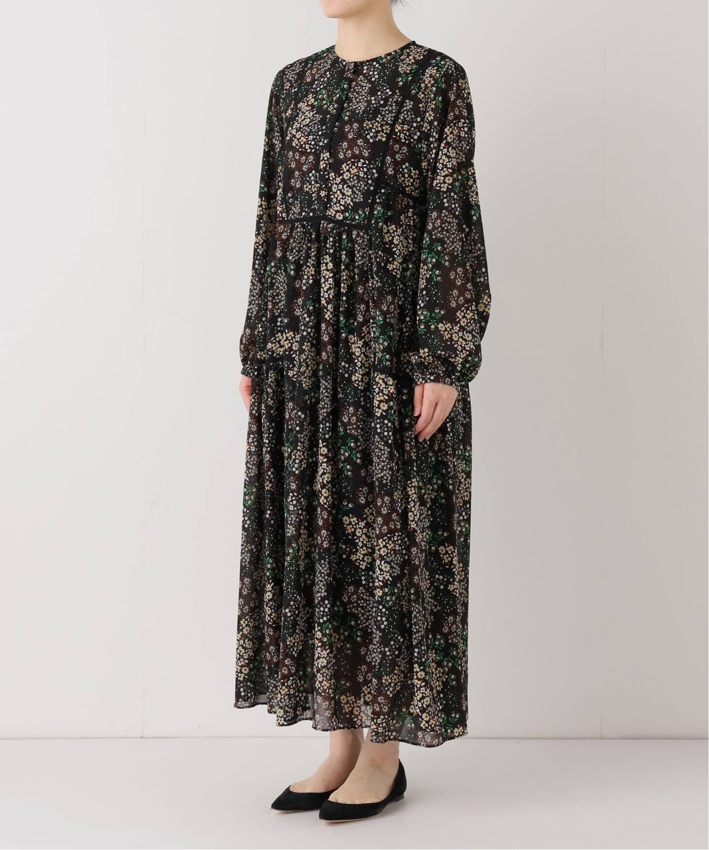 WEB限定/追加5》FLOWER PRINT ワンピース（ワンピース）｜SLOBE IENA