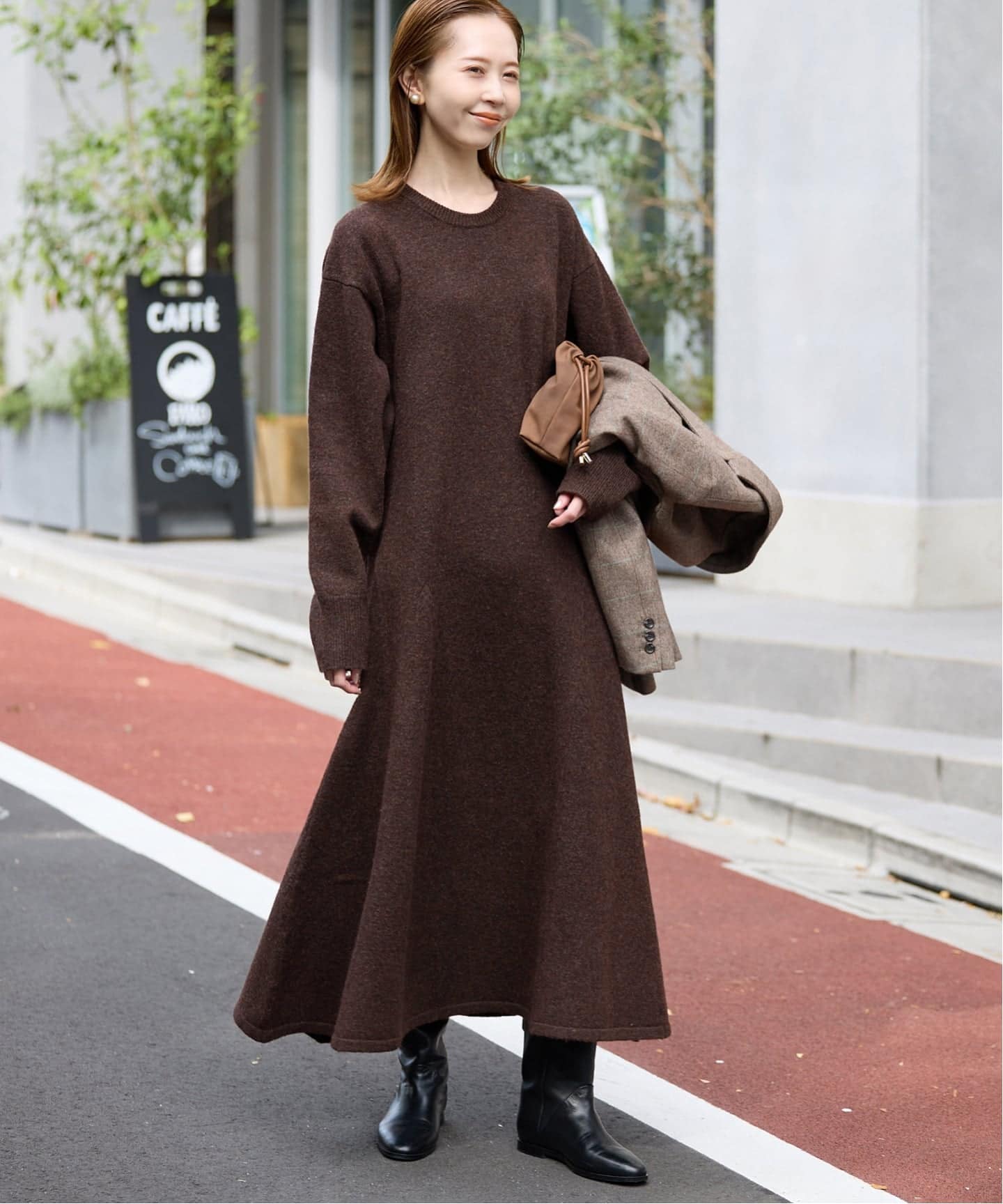 フレアーニットワンピース（ワンピース）｜SLOBE IENA（スローブ