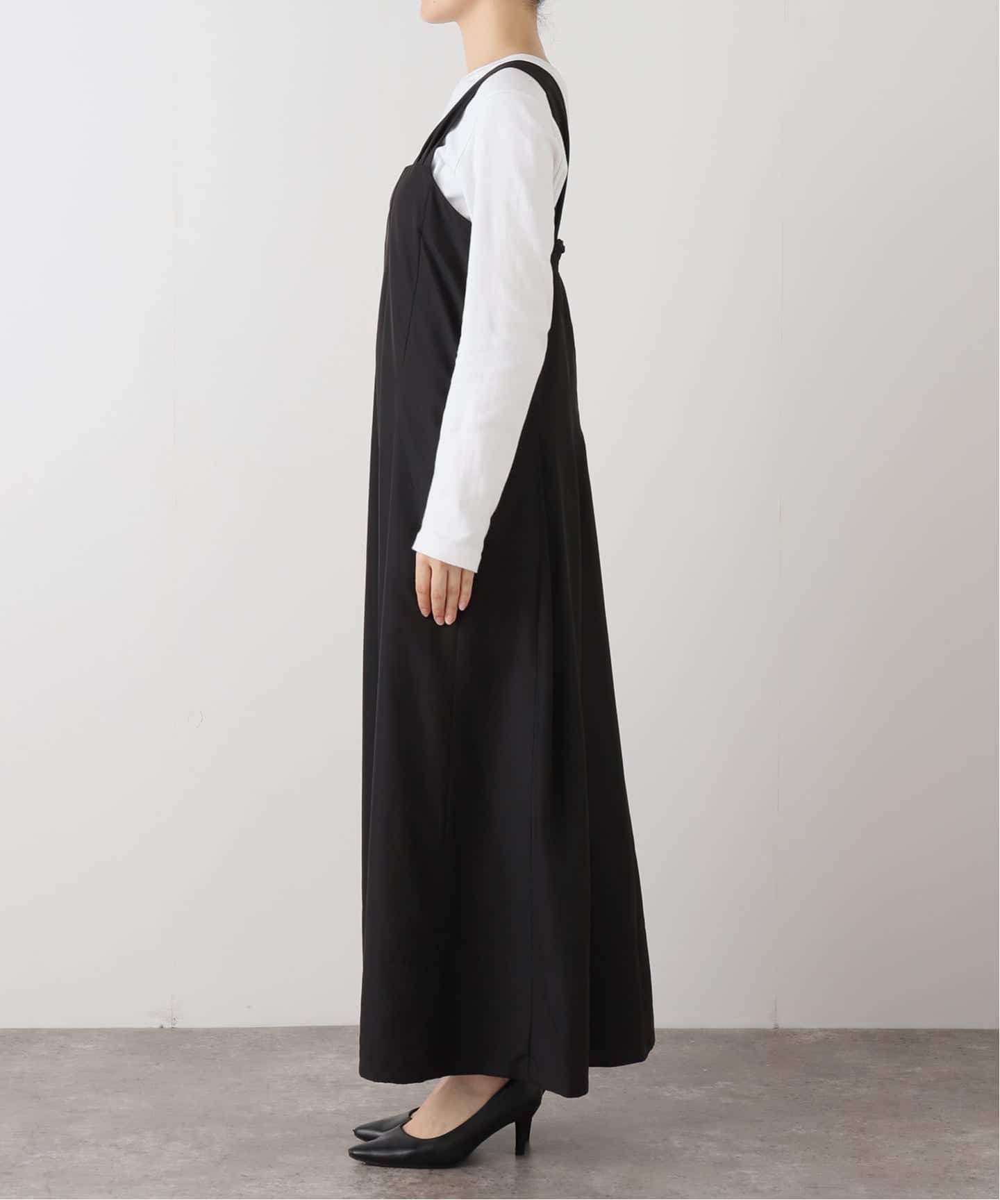 タフタシームフレアキャミワンピース（ワンピース）｜SLOBE IENA