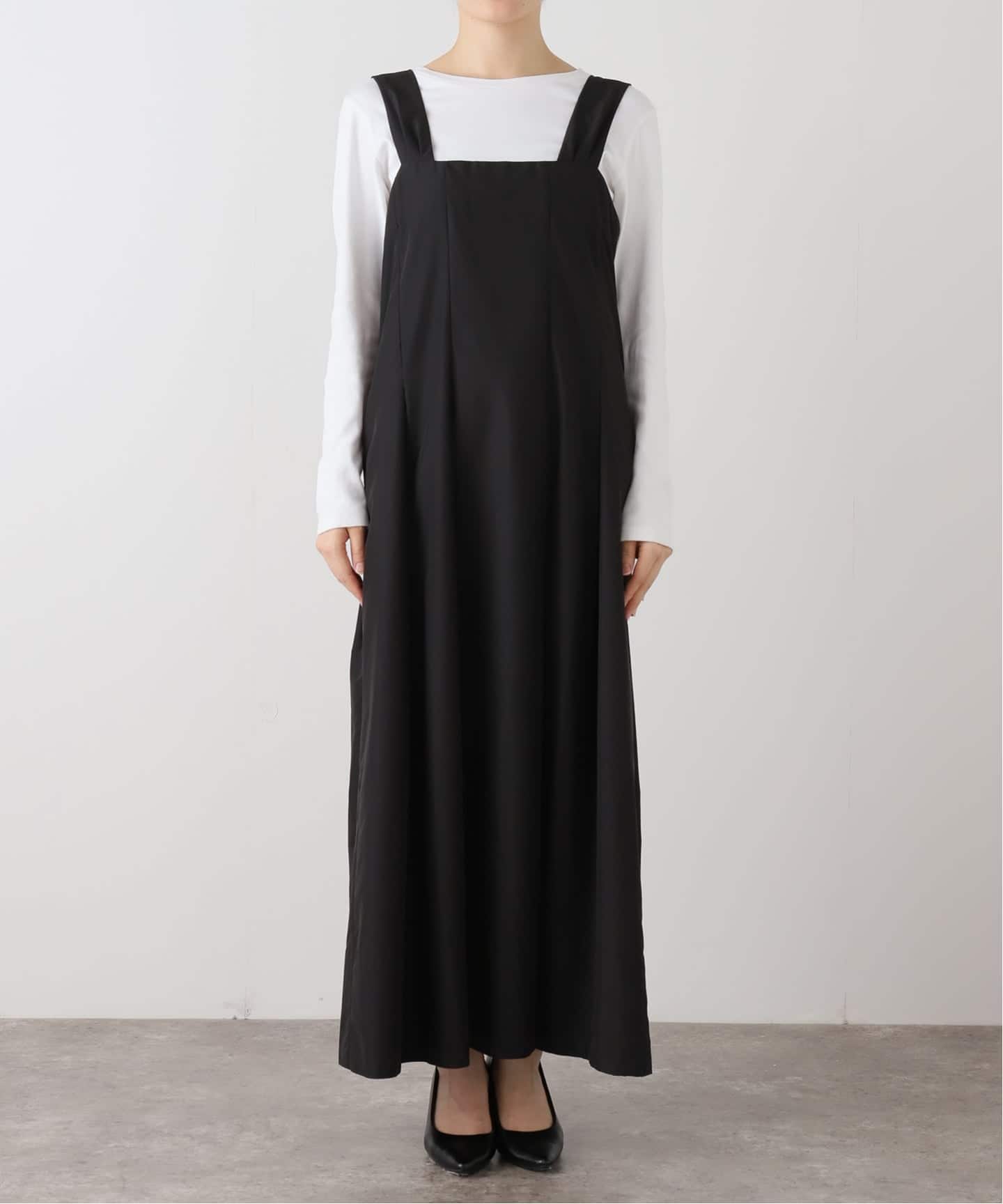 タフタシームフレアキャミワンピース（ワンピース）｜SLOBE IENA