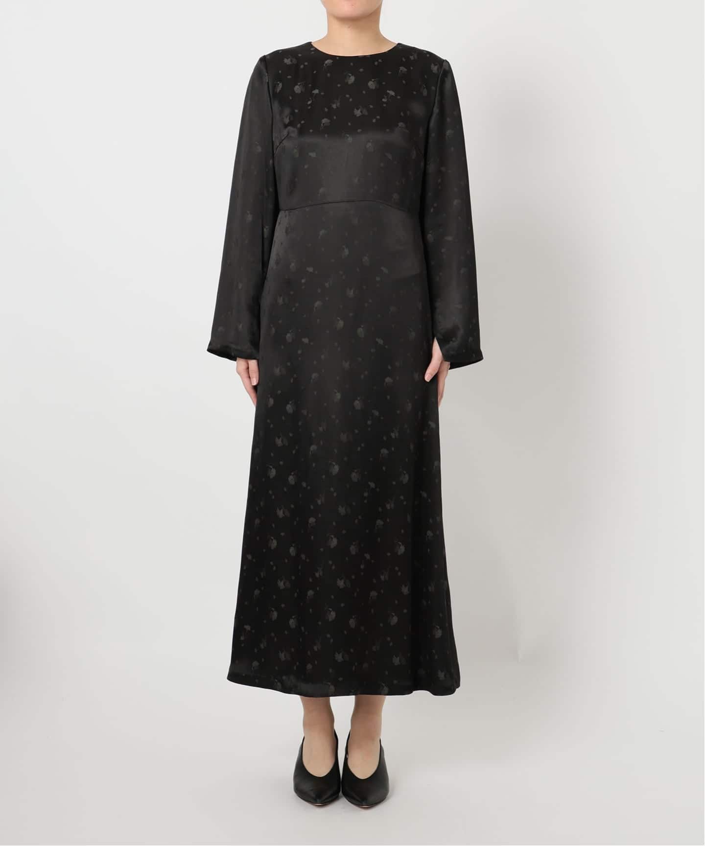 habi フラワージャガードドレス（ワンピース）｜SLOBE IENA（スローブ