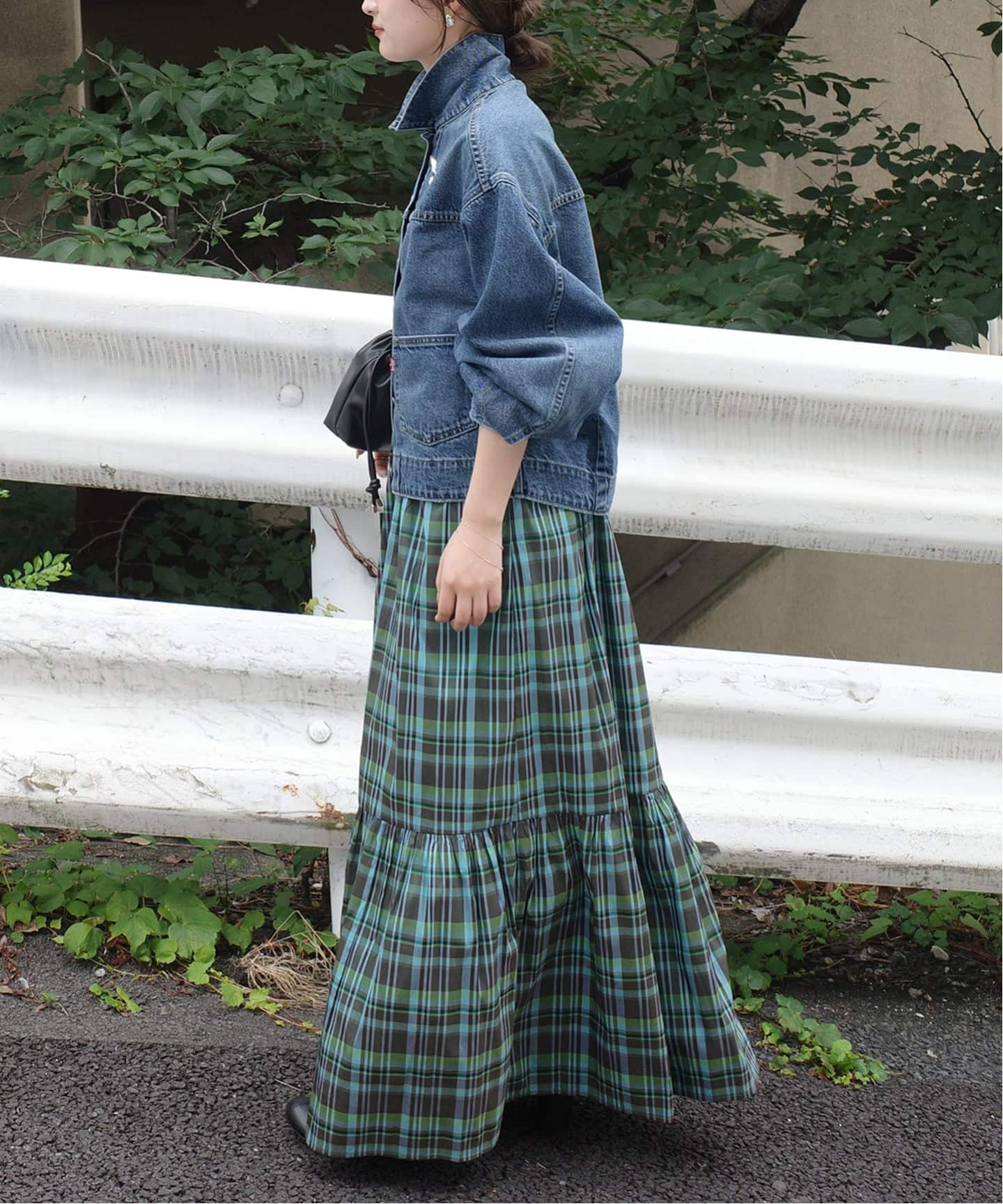 【未使用】Sara Mallika ワンピース ワンピース sara mallika COTTON LUREX SCARF PRINT DRESS