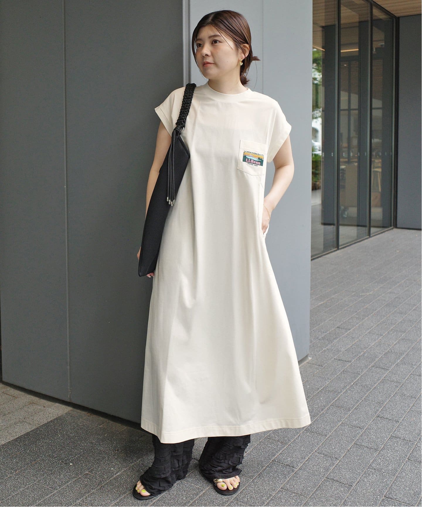 L.L.Bean/エルエルビーン Summer No-Sleeve Dress ワンピース 5275
