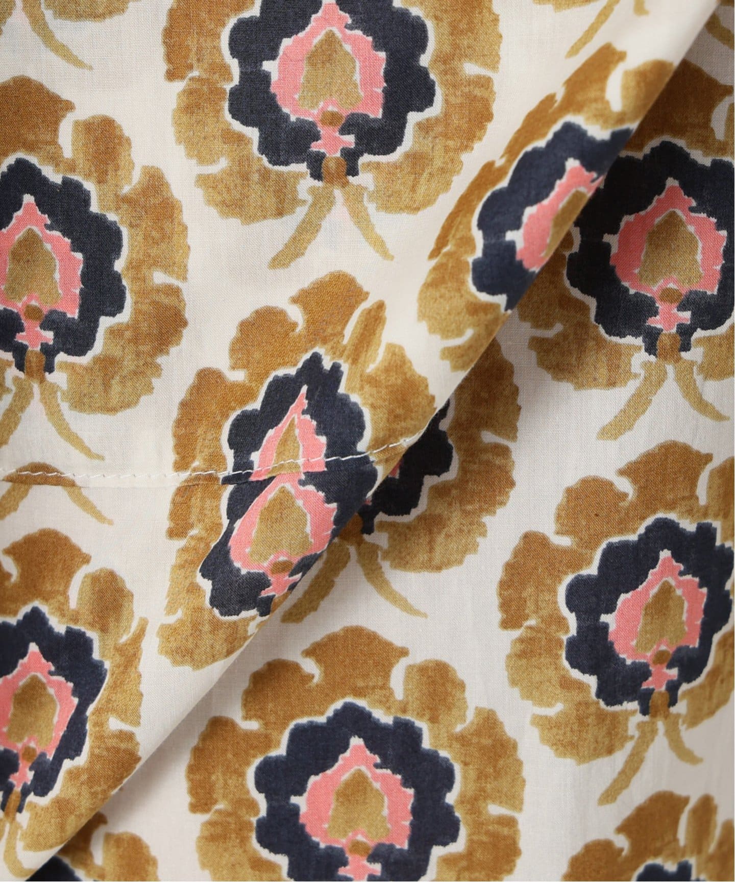 【IENA】 LA BOUCLE LIBERTYコットンローンオールインワン IENA LA BOUCLE LIBERTYコットンローンオールインワンの