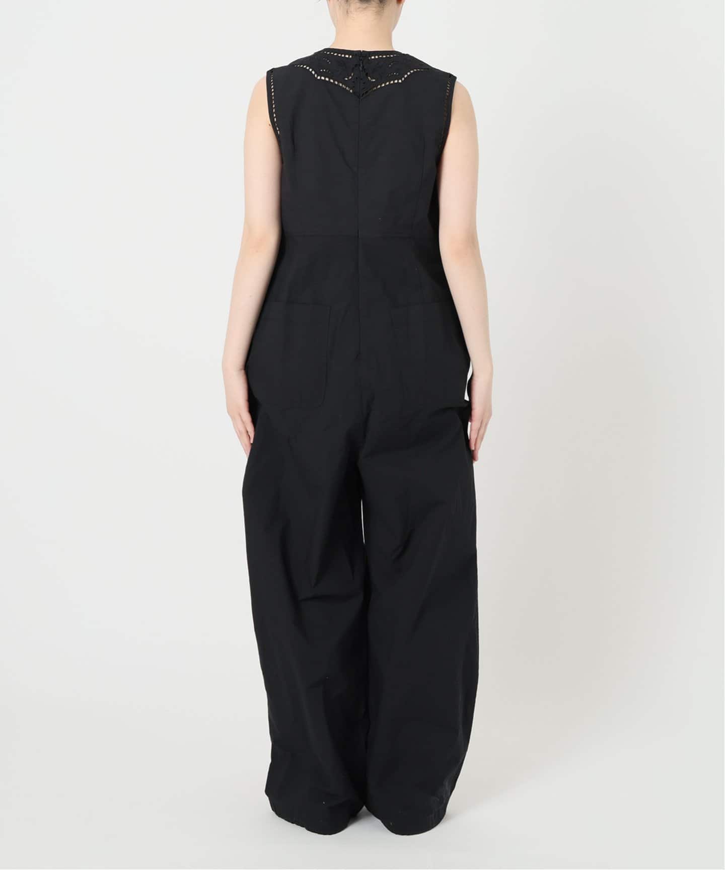 追加》IENA LA BOUCLE カットワークレースオールインワン2（つなぎ