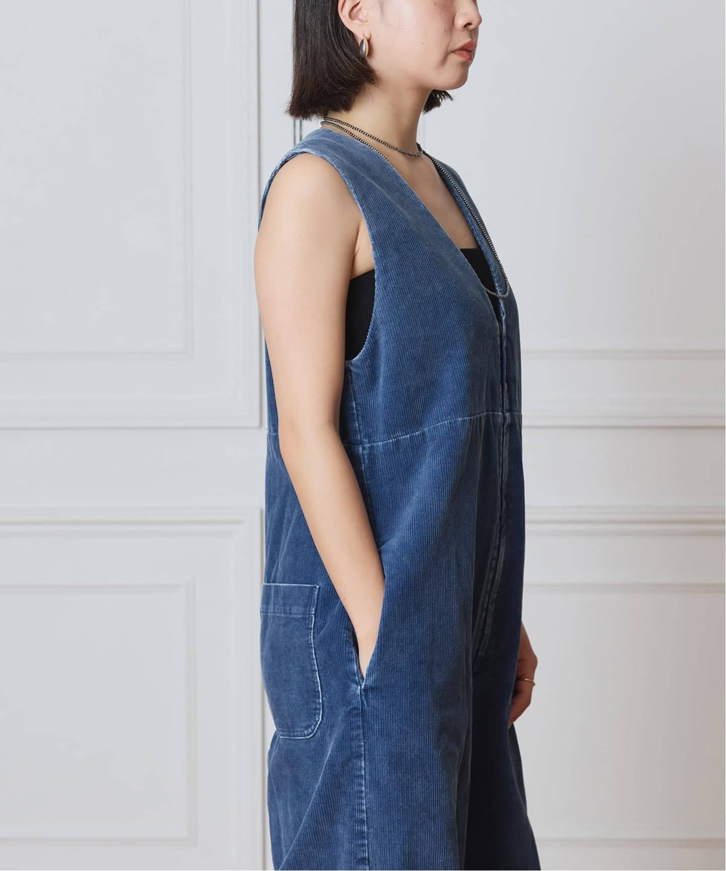 キューン オールインワン つなぎ L インディゴ 楽天市場】インディゴ