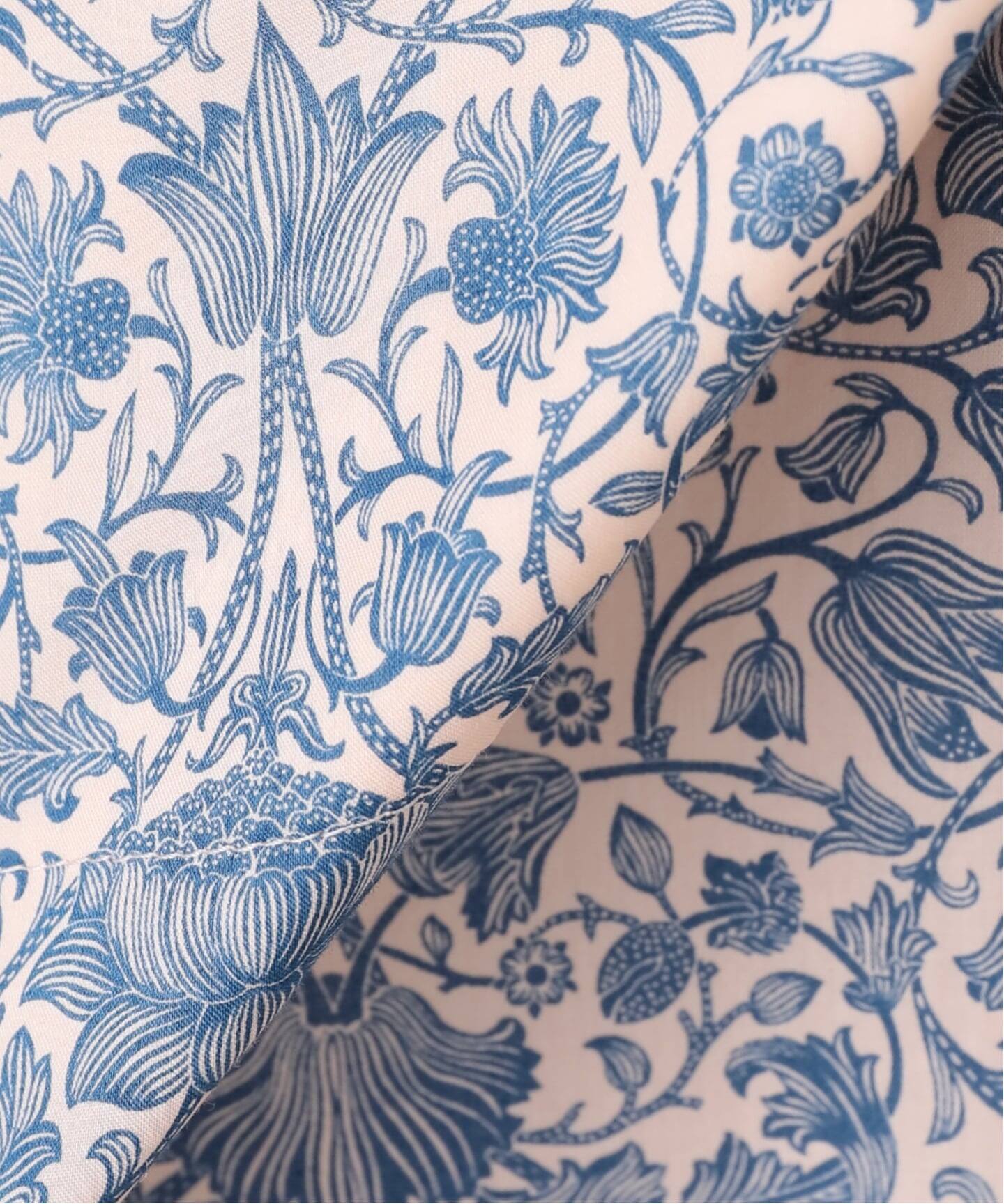 IENA LA BOUCLE LIBERTYコットンローンオールインワン（つなぎ