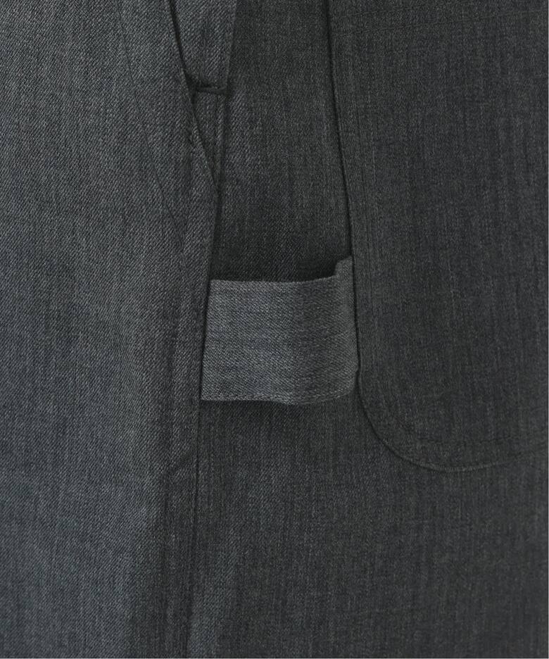 IENA LA BOUCLE ウールツイルオーバーオール（サロペット 