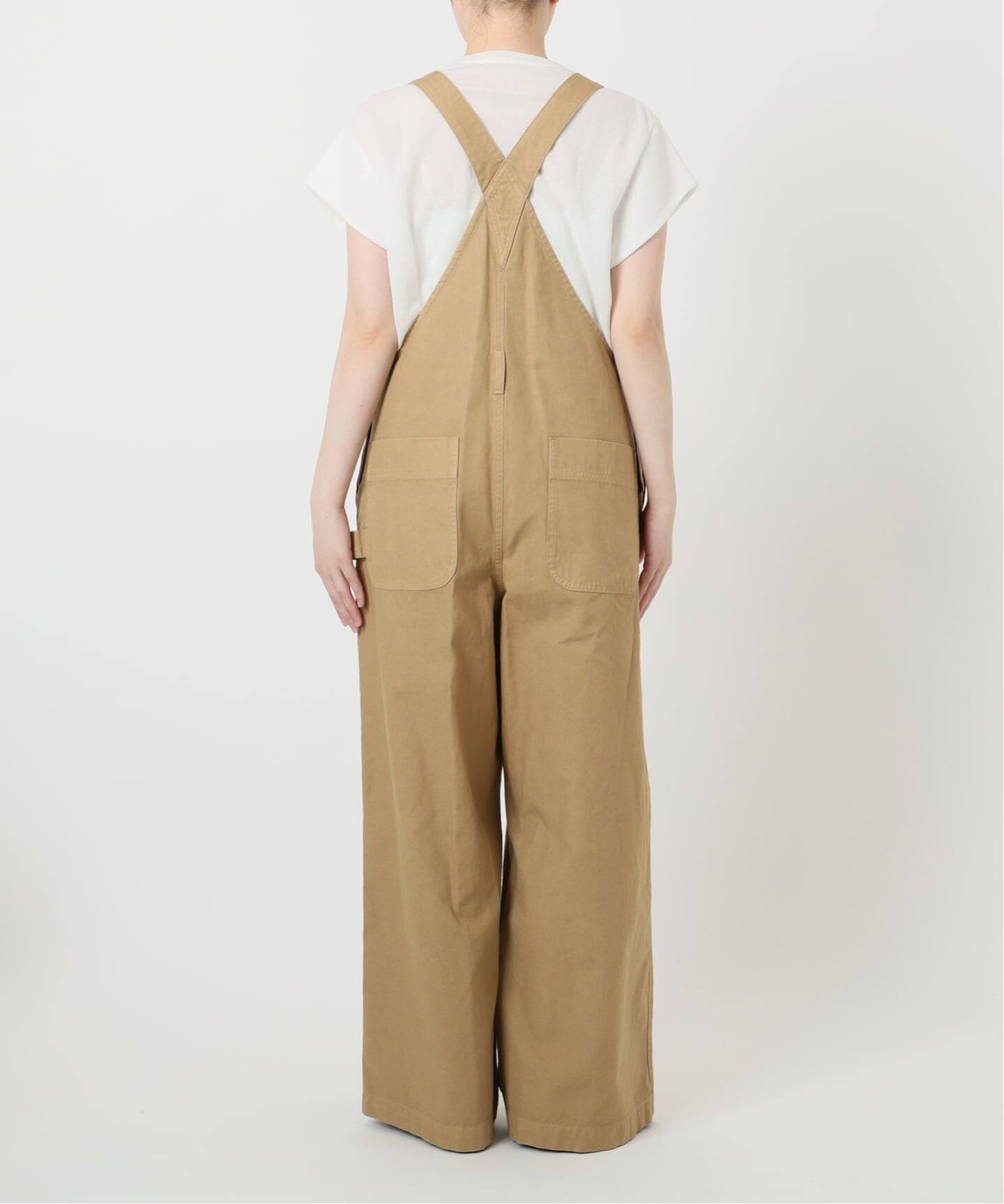IENA LA BOUCLE コットンダックオーバーオール（サロペット