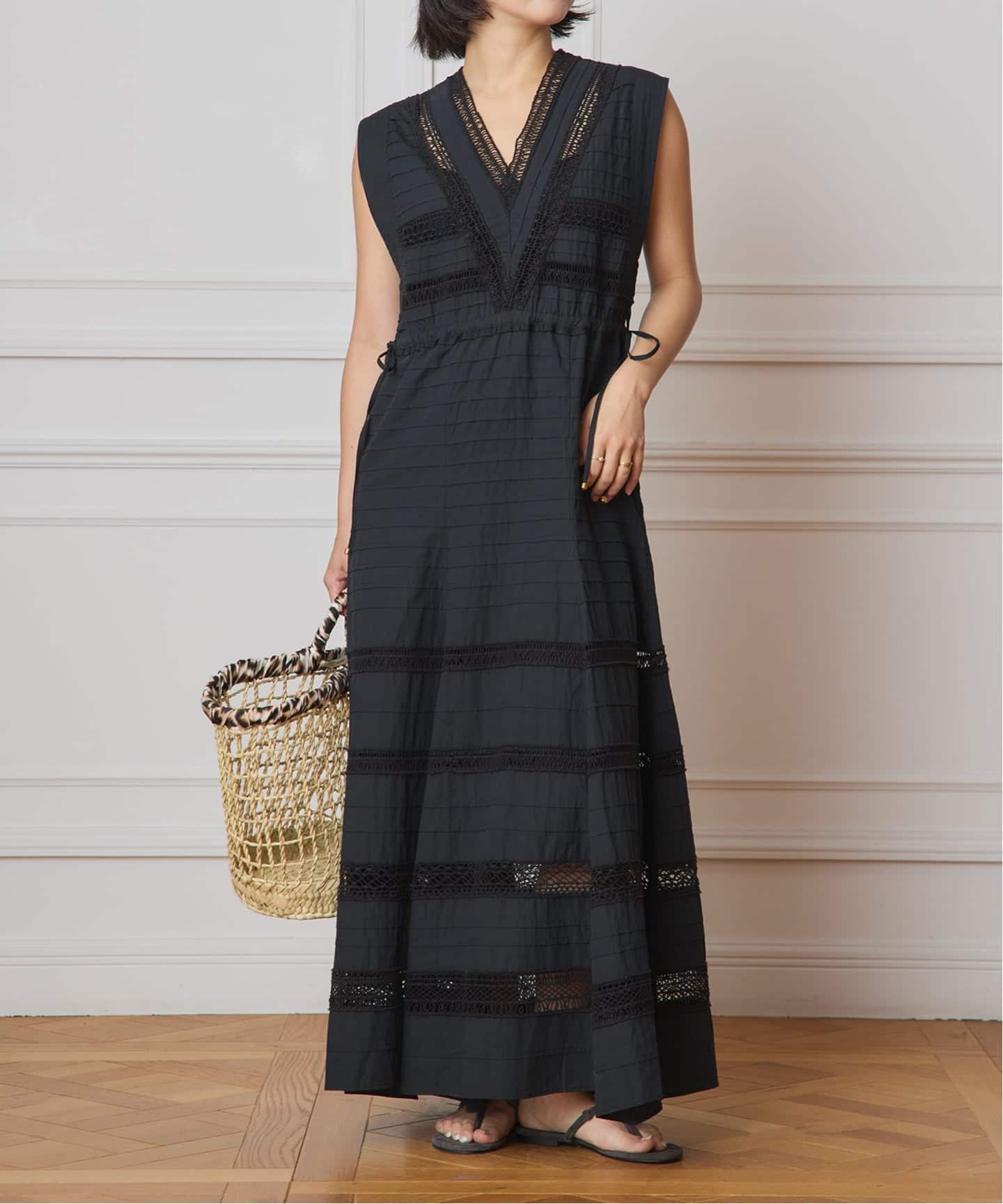 IENA LA BOUCLE 購入　レースオールインワン 追加》IENA LA BOUCLE カットワークレースオールインワン2