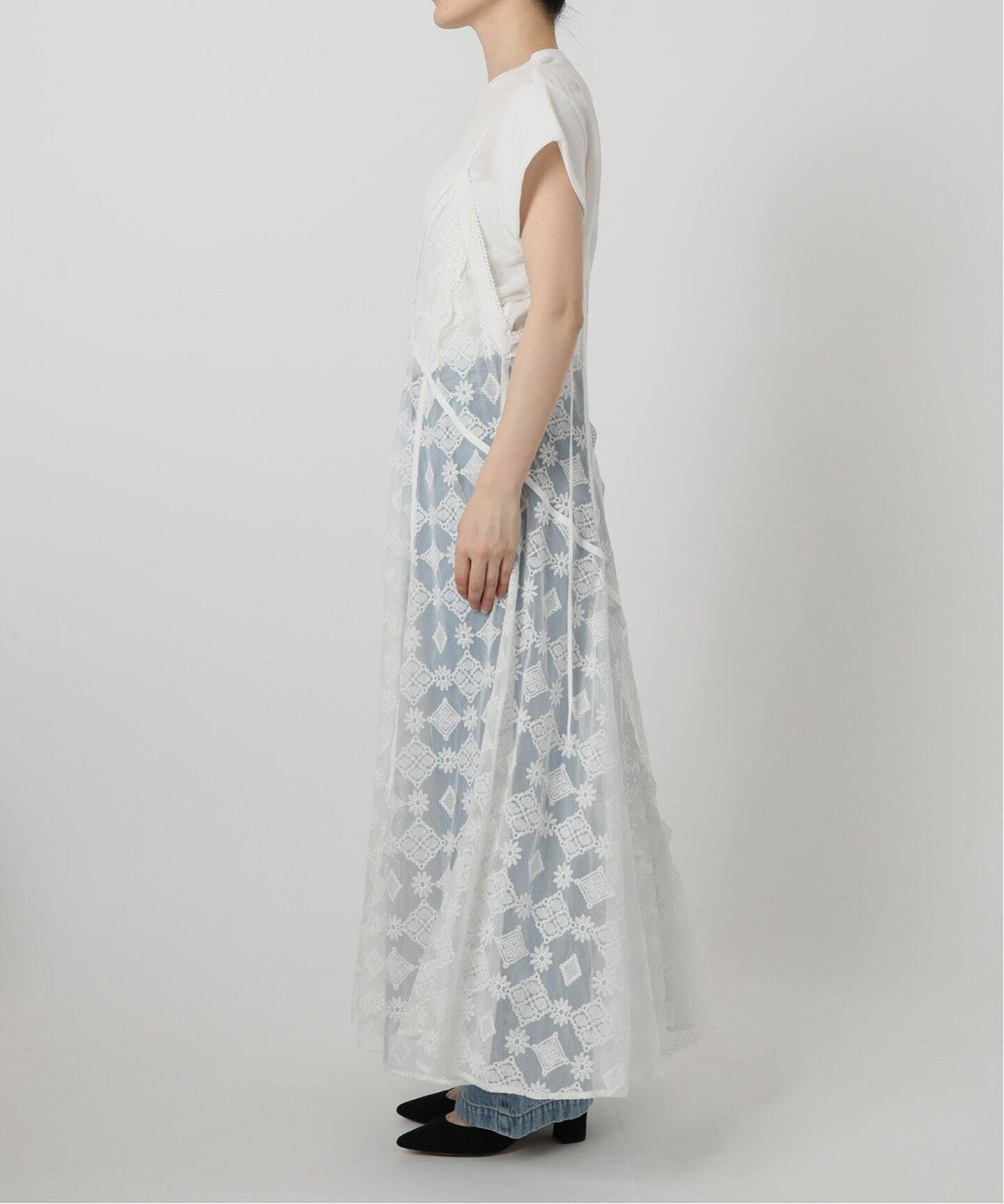 IENA LA BOUCLE チュールキャミワンピース（ワンピース）｜IENA