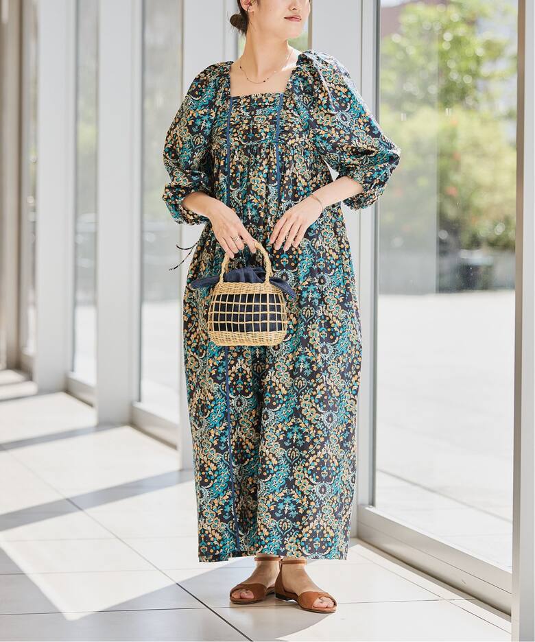 IENA LA BOUCLE プリントワンピース（ワンピース）｜IENA（イエナ）の  