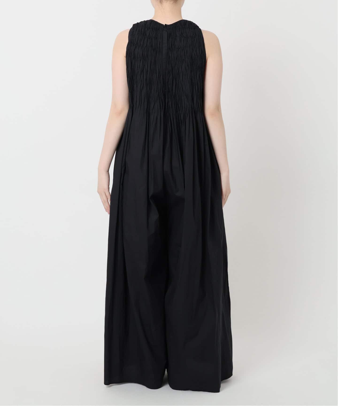 IENA LA BOUCLE ギャザーオールインワン（つなぎ
