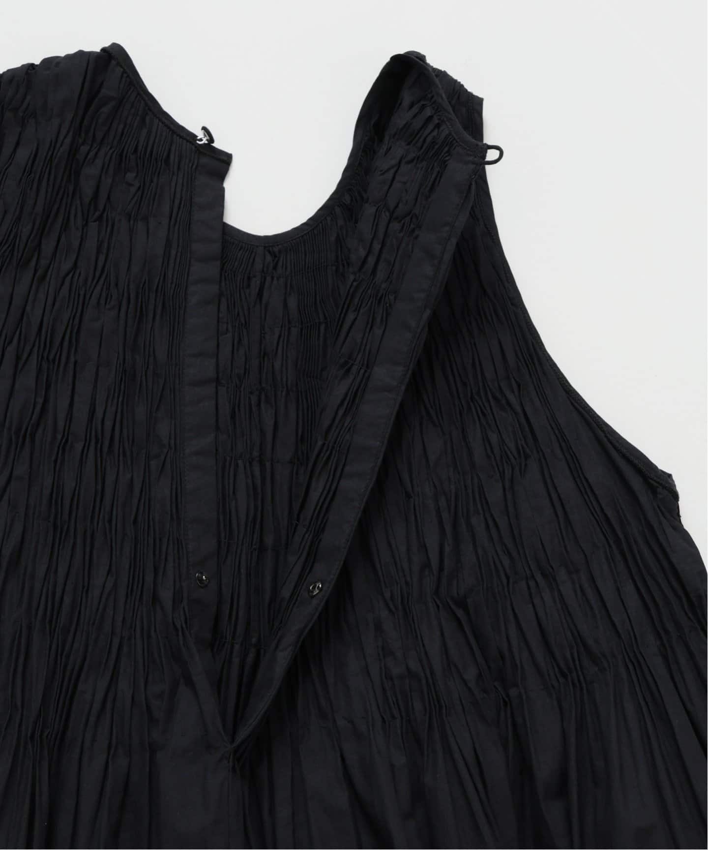 IENA LA BOUCLE ギャザーオールインワン（つなぎ