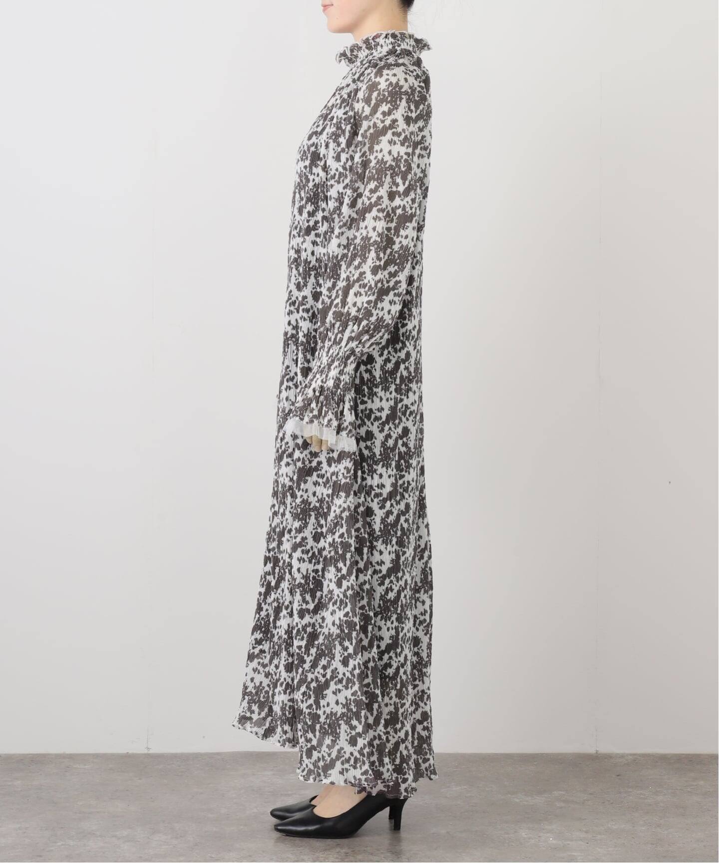 IENA LA BOUCLE リングプリントワンピース IENA LA BOUCLE モザイクプリントワンピース