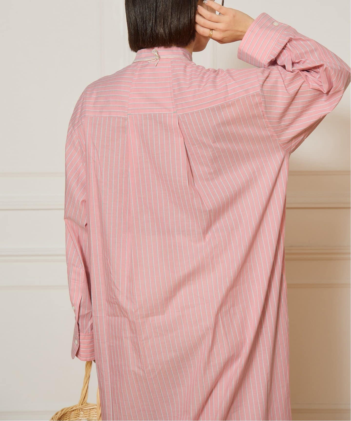 IENA】シャツワンピース(新品・タグあり) 新品タグ付 IENA ネイビー