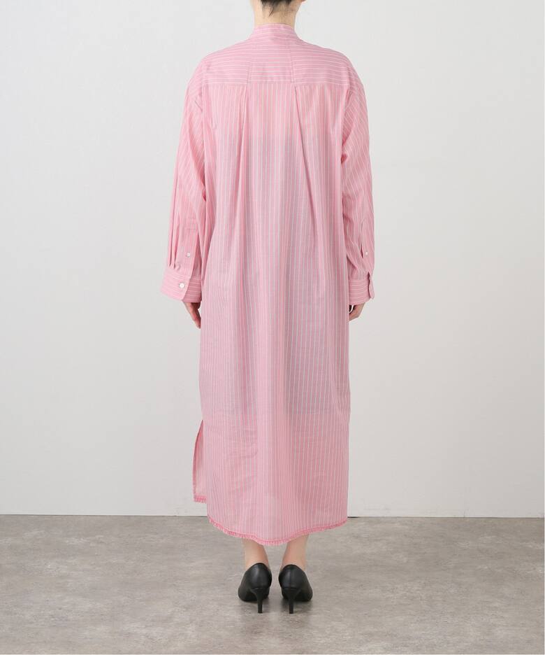 IENA LA BOUCLE ストライプシャツワンピース（ワンピース）｜IENA 