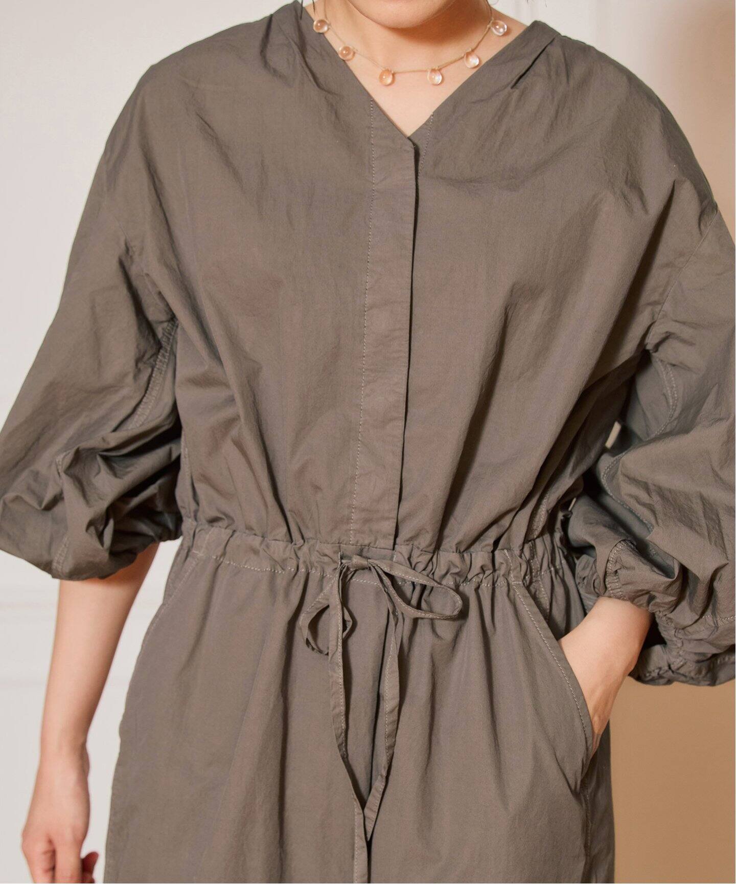 IENA LA BOUCLE ピースダイジャンプスーツ（つなぎ