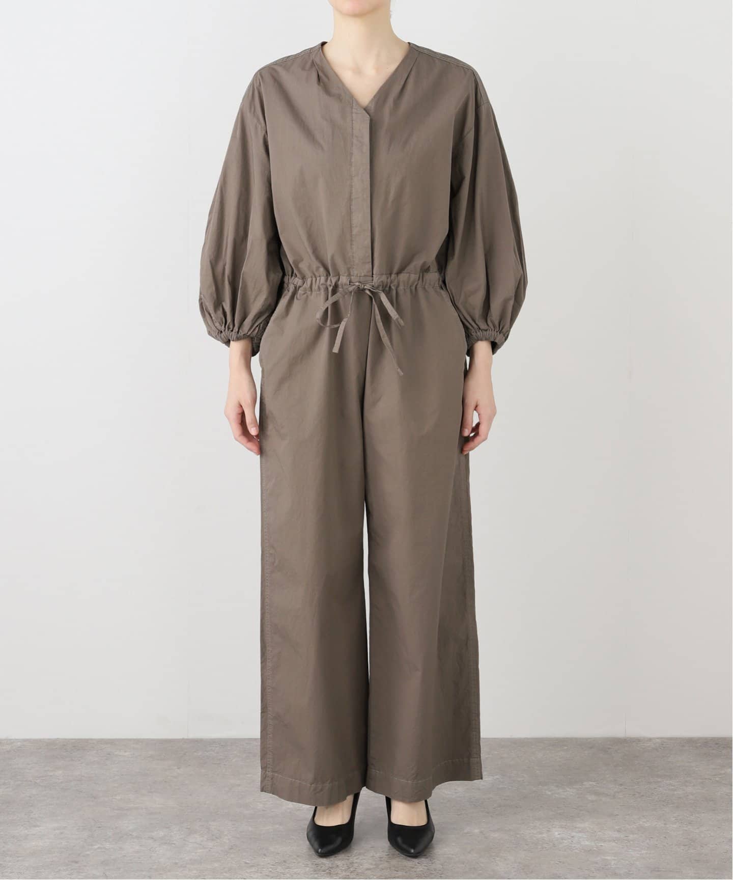 IENA LA BOUCLE ピースダイジャンプスーツ（つなぎ