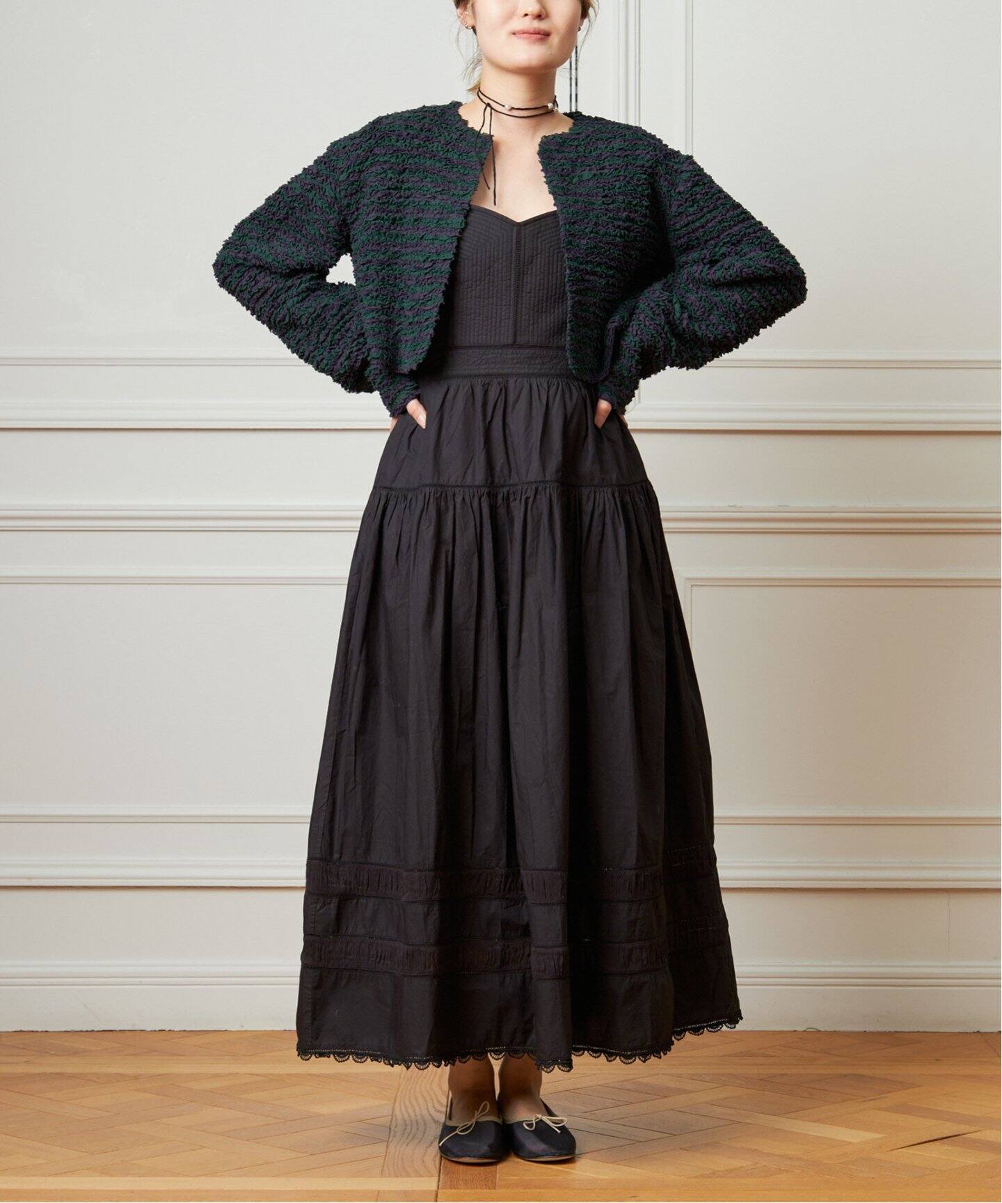 ULLA JOHNSON/ウラ ジョンソン Isadora ドレス PS250158（ワンピース 