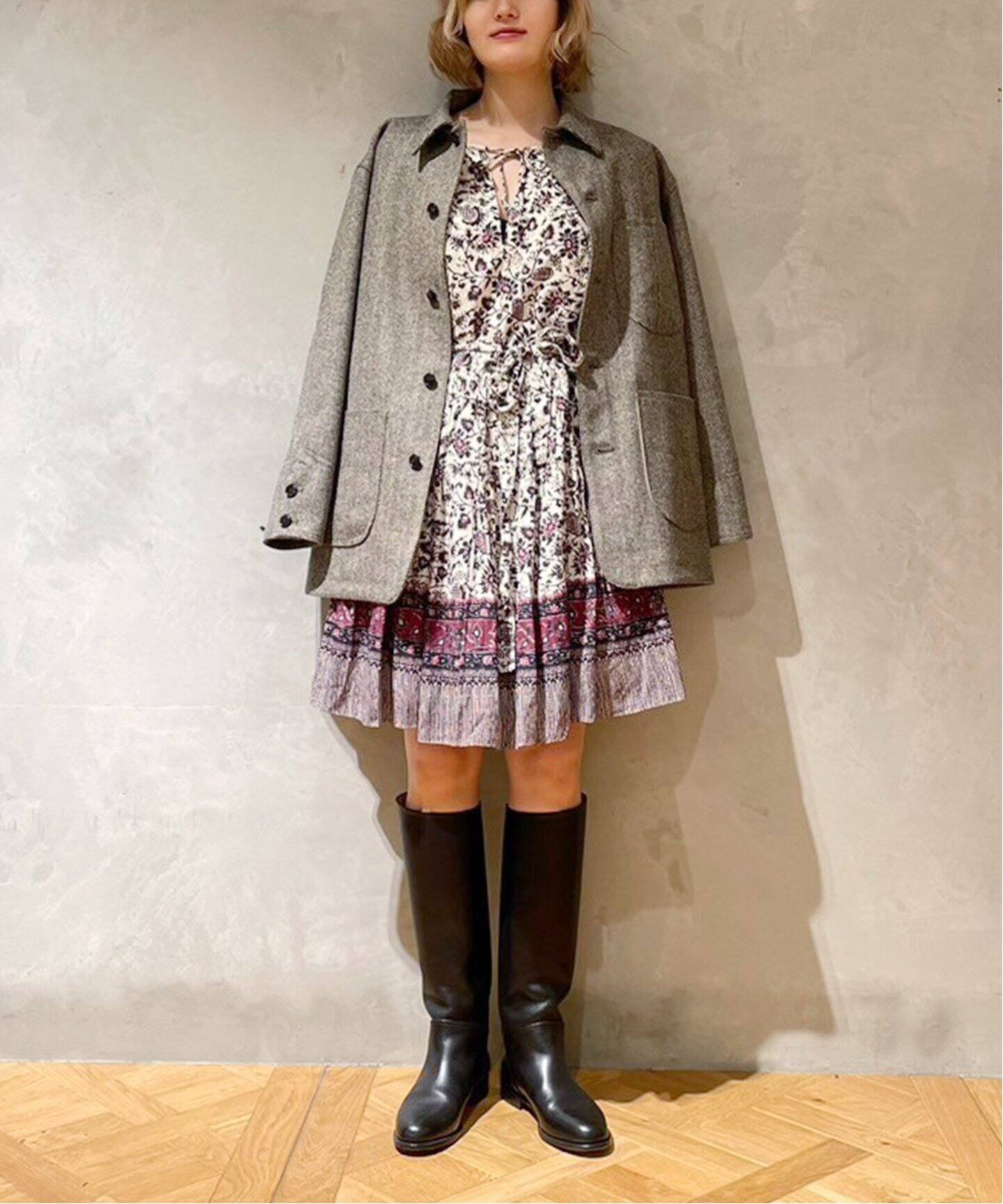 ULLA JOHNSON/ウラ ジョンソン Abri ドレス PS250142（ワンピース 
