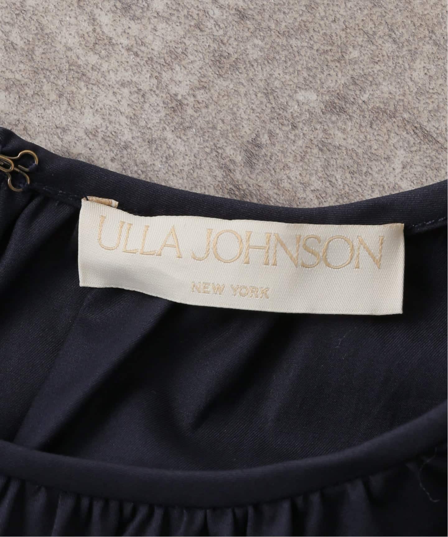 ULLA JOHNSON/ウラ ジョンソン collage short sleeve midi d PF250155