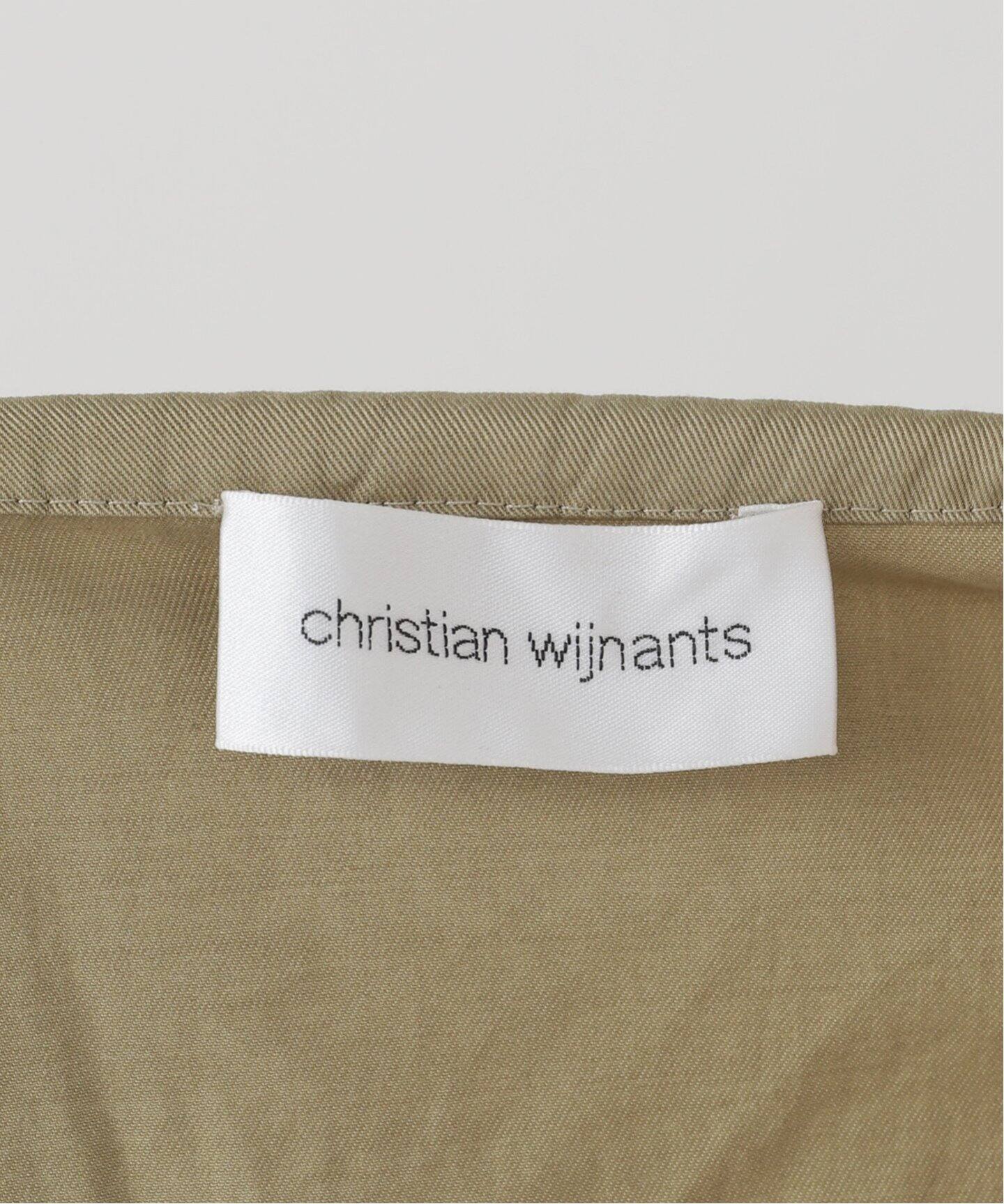 CHRISTIAN WIJNANTS/クリスチャンワイナンツ CW f. V-NECK DRESS W