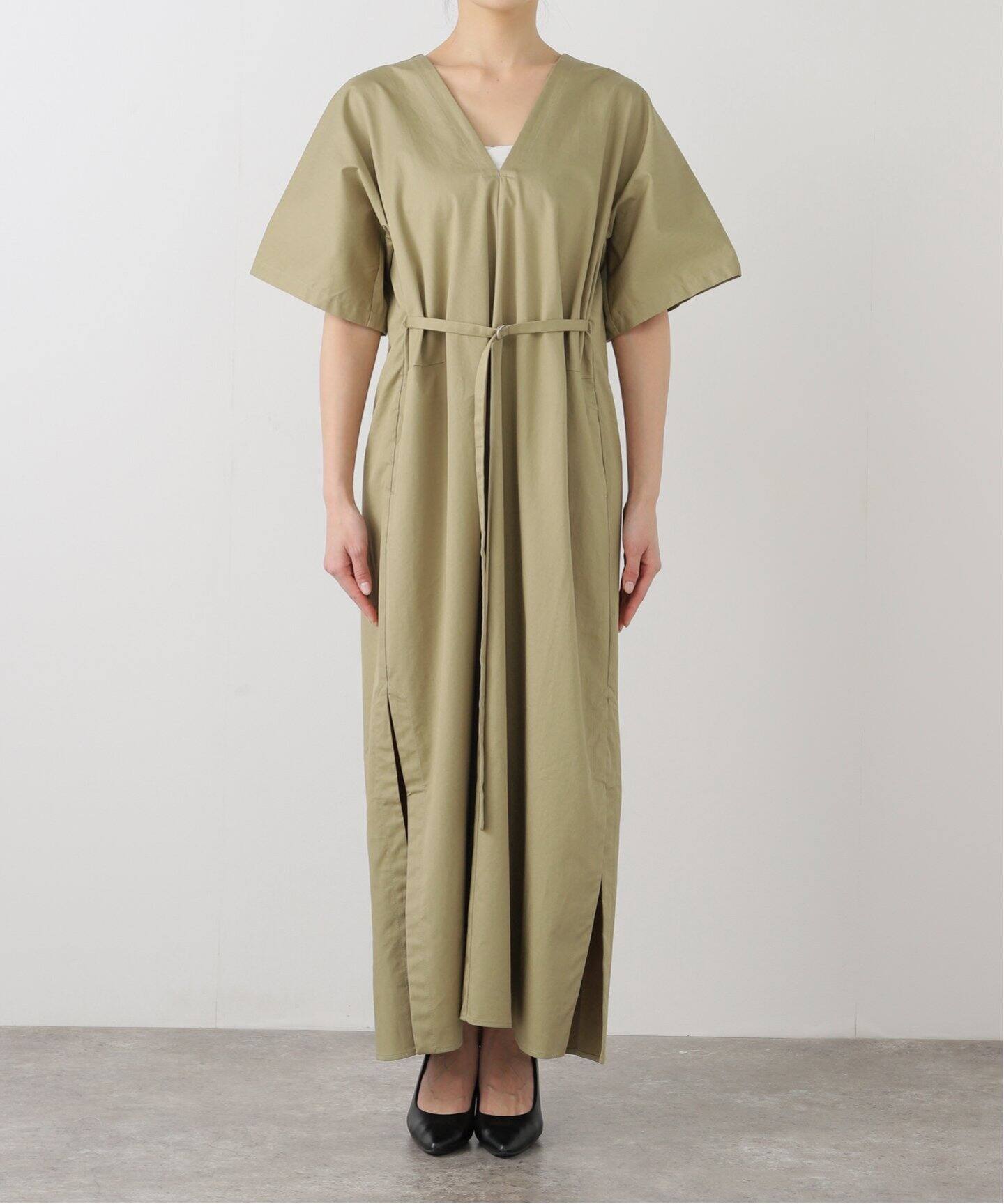 CHRISTIAN WIJNANTS/クリスチャンワイナンツ CW f. V-NECK DRESS W  