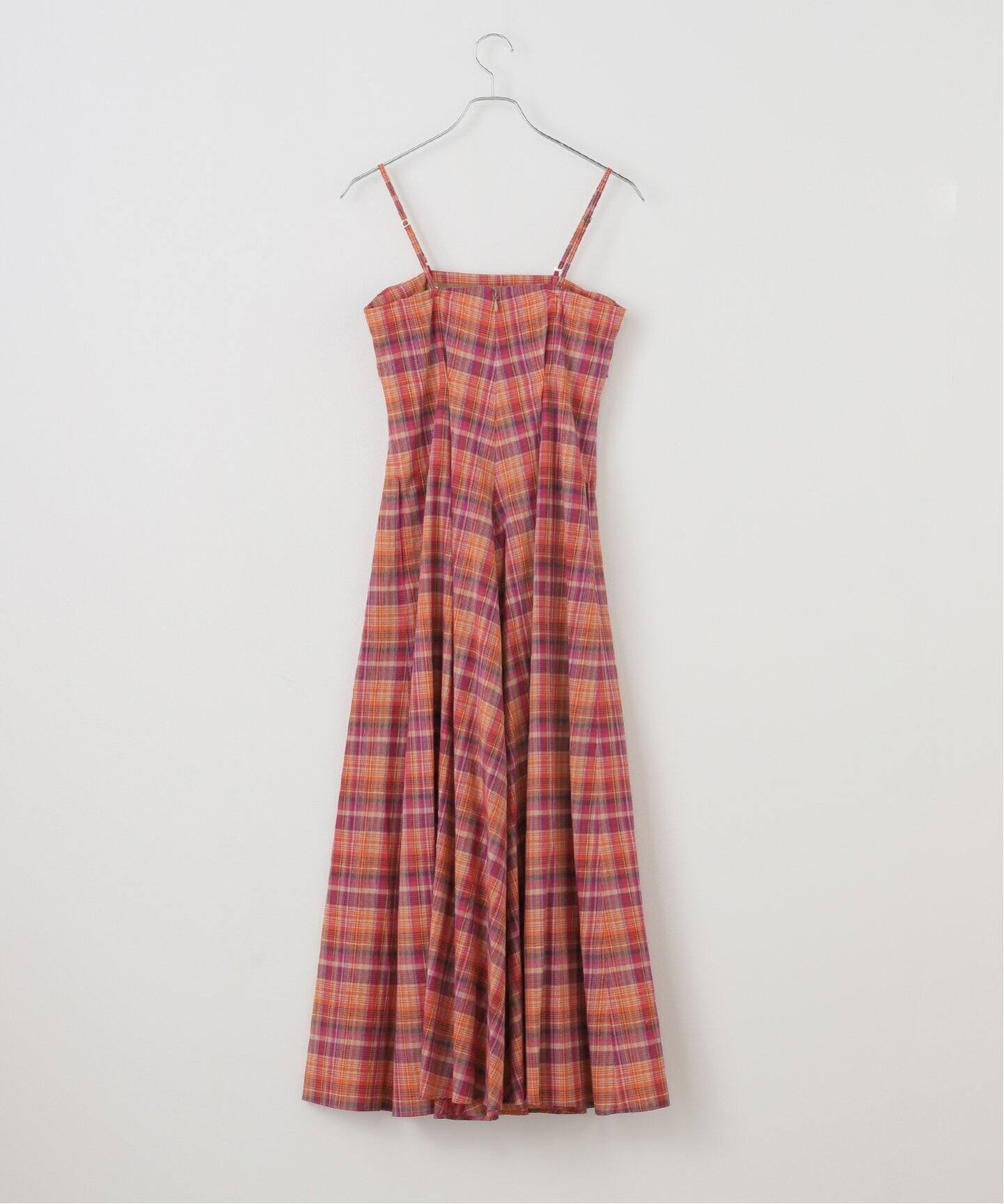 DELIY/デリー cotton madras check ドレス DLY-116158（ワンピース 
