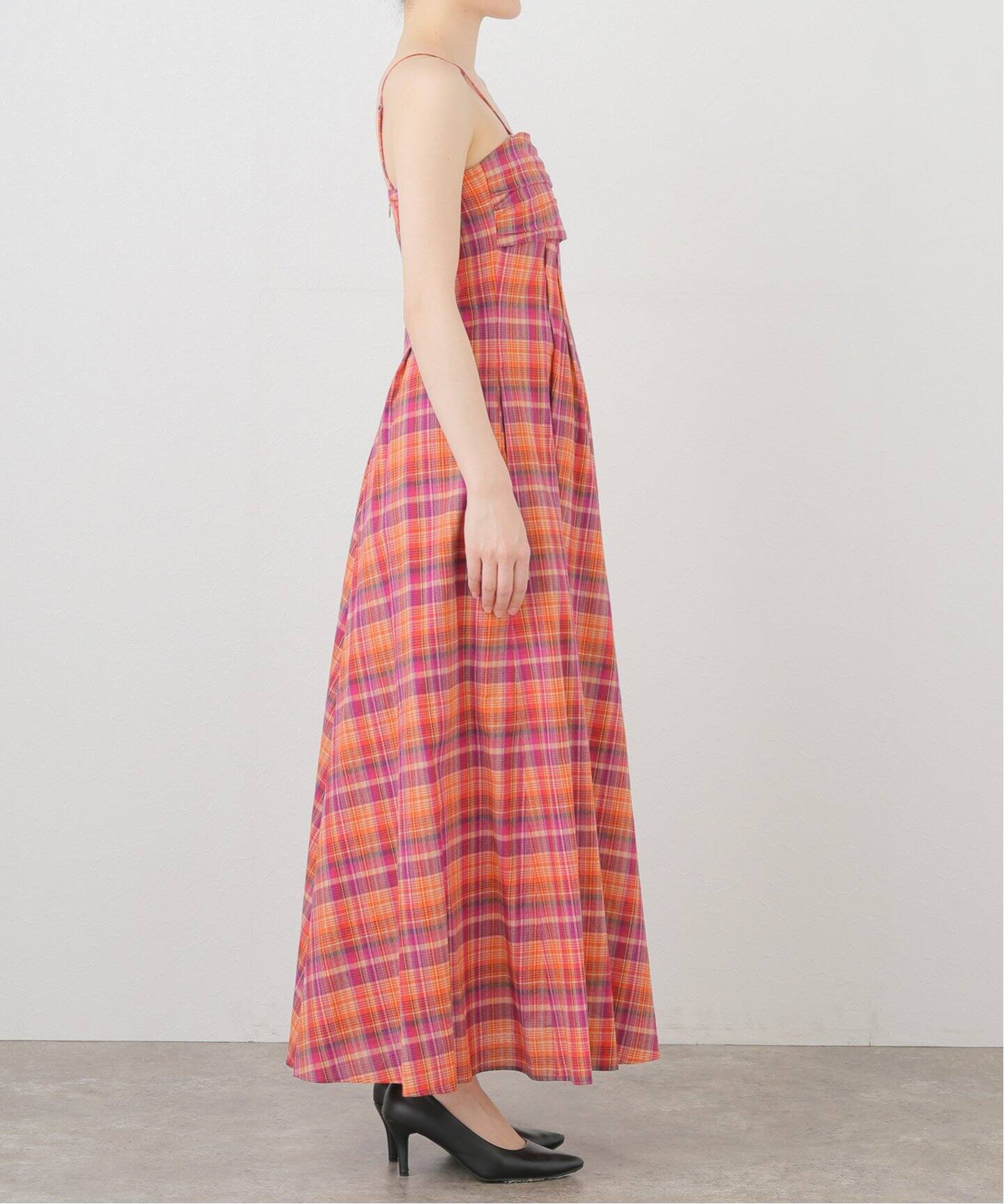 DELIY/デリー cotton madras check ドレス DLY-116158（ワンピース 