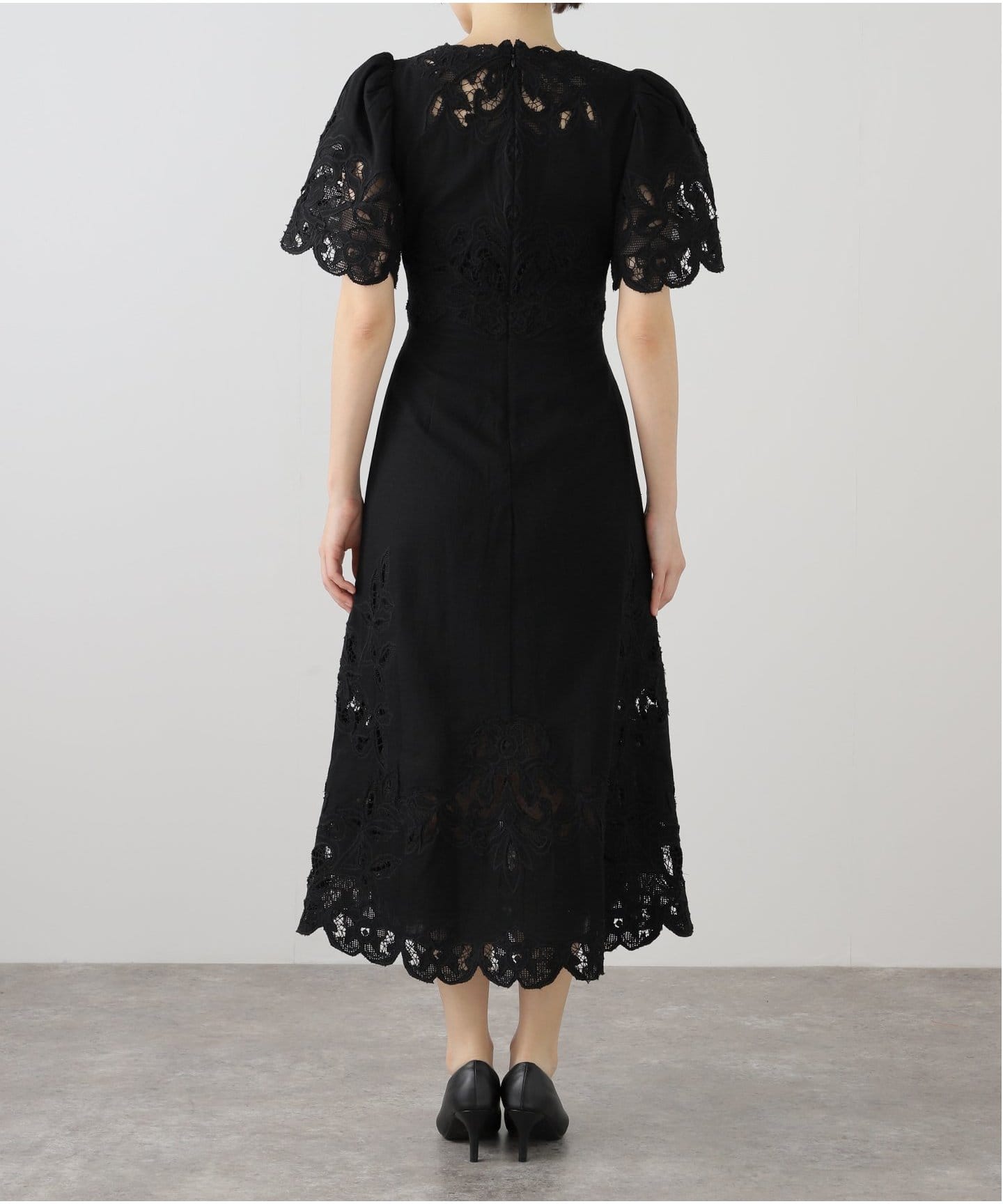 【Sea NEW YORK】リリアナドレス SEA NEW YORK/シー ニューヨーク PRE GIANNA LACE S/SLV MIDI