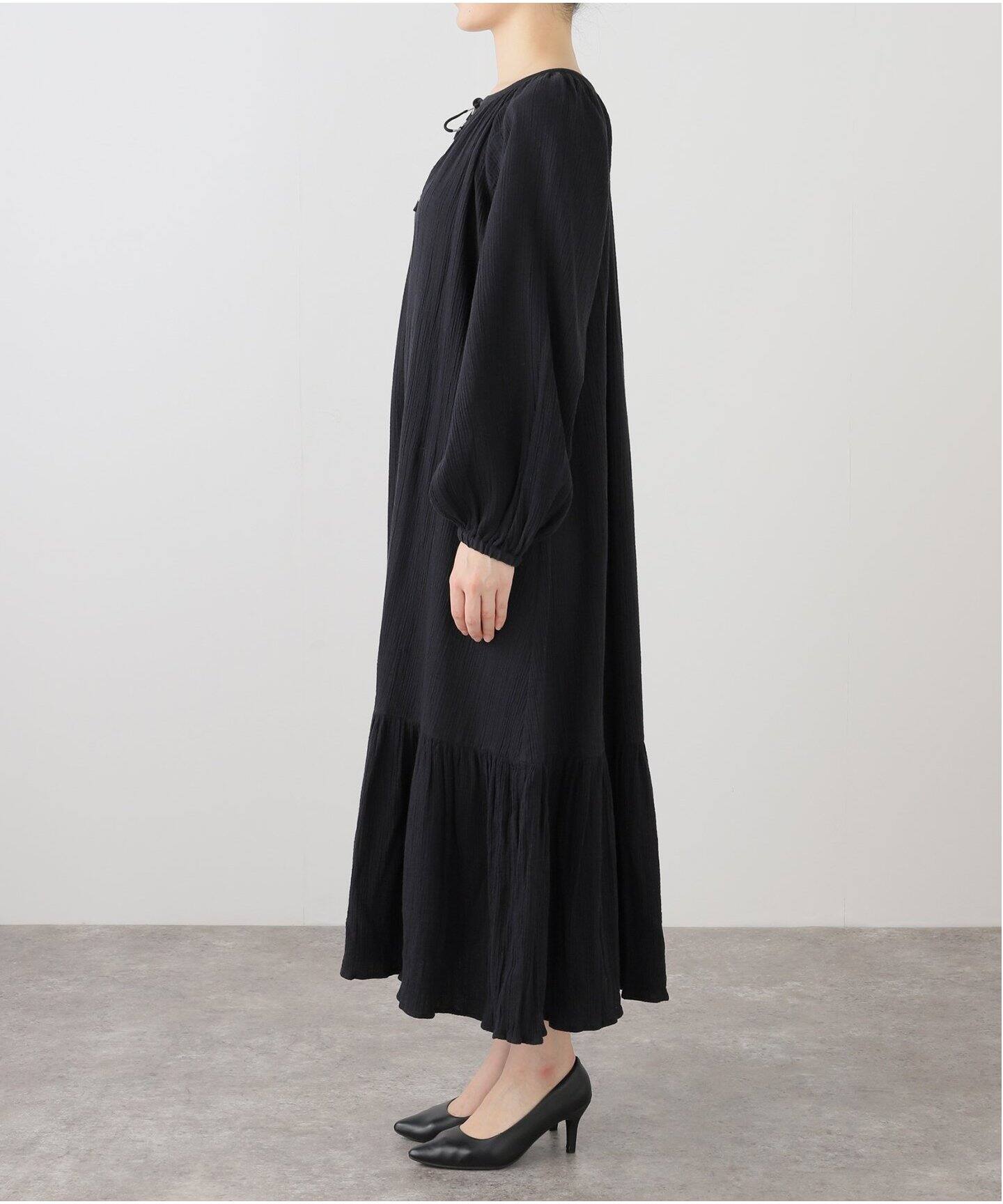 美品 試着のみ Sara mallika ベルベッドロングワンピー 試着のみ Sara mallika ベルベッドロングワンピース