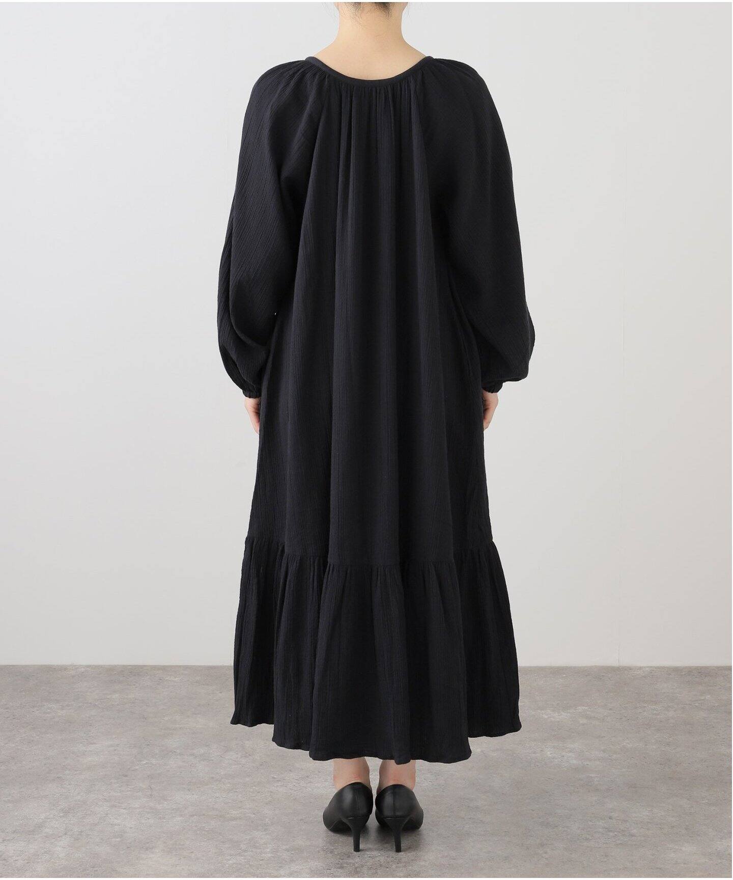 sara mallika/サラマリカ COTTON GAUZE LONG ドレス 020451SX1 
