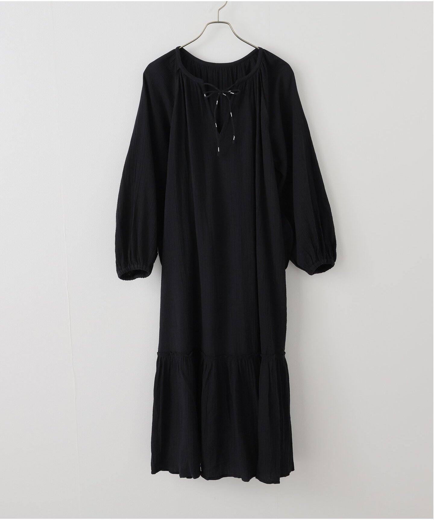 sara mallika/サラマリカ COTTON GAUZE LONG ドレス 020451SX1 