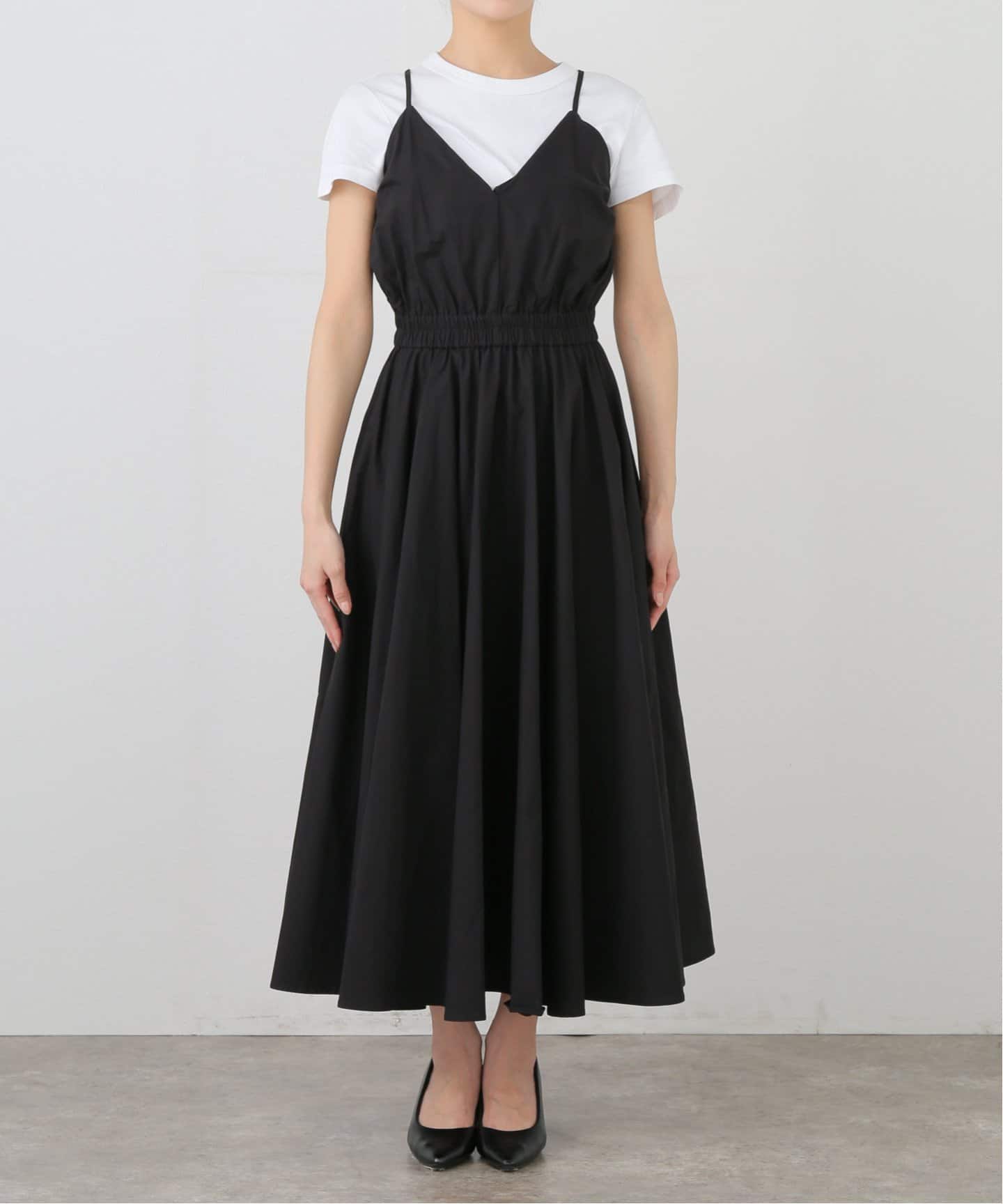 美品 IENA イエナ 38 日本製 ロングワンピース ドレス IENA（イエナ）の「サテン ロングワンピース◇（ワンピース