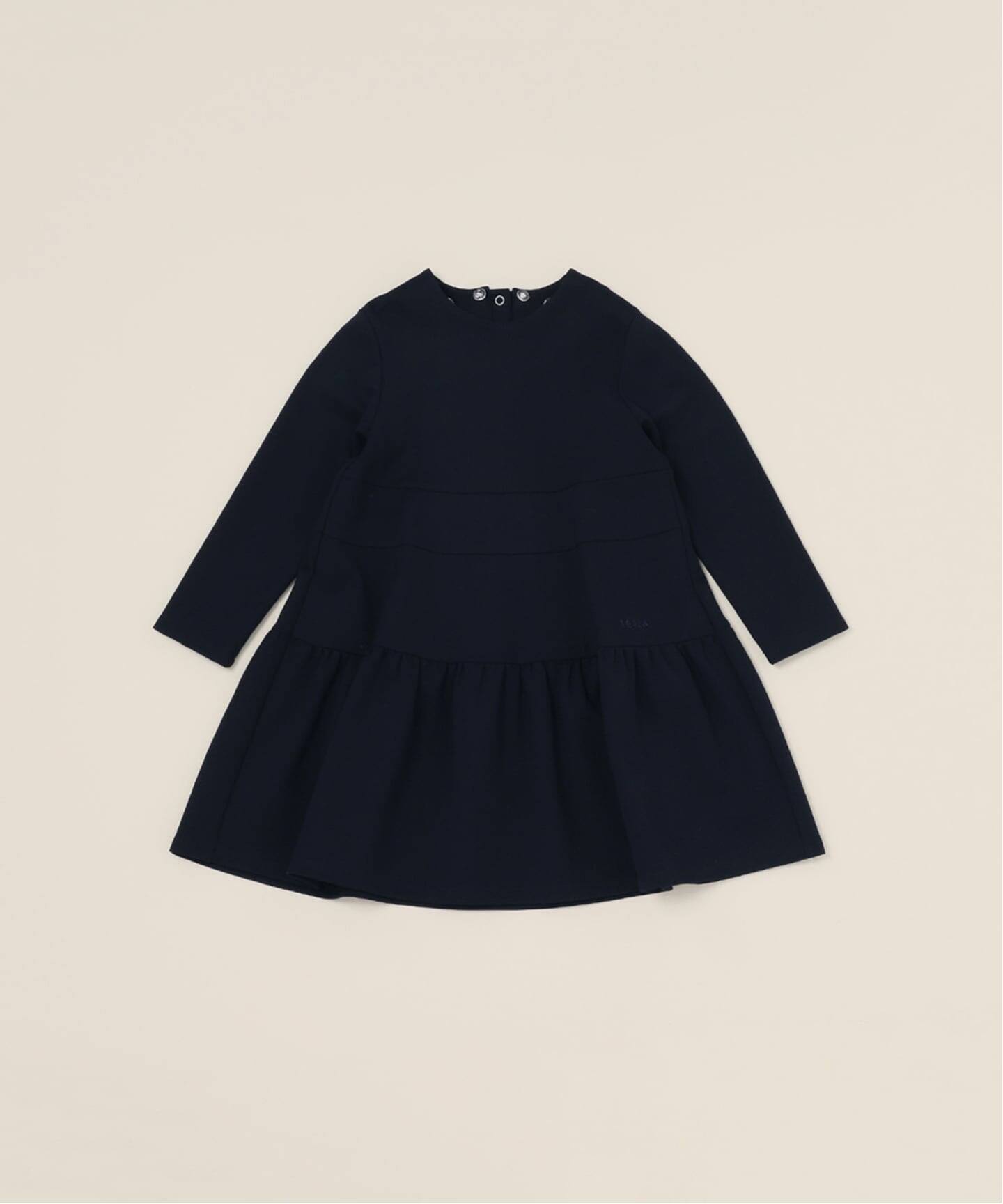 IENA　ENFANT 黒　エトワール2Wayワンピース 追加2予約》【BASIC】3wayエトワールワンピース kids(100cm