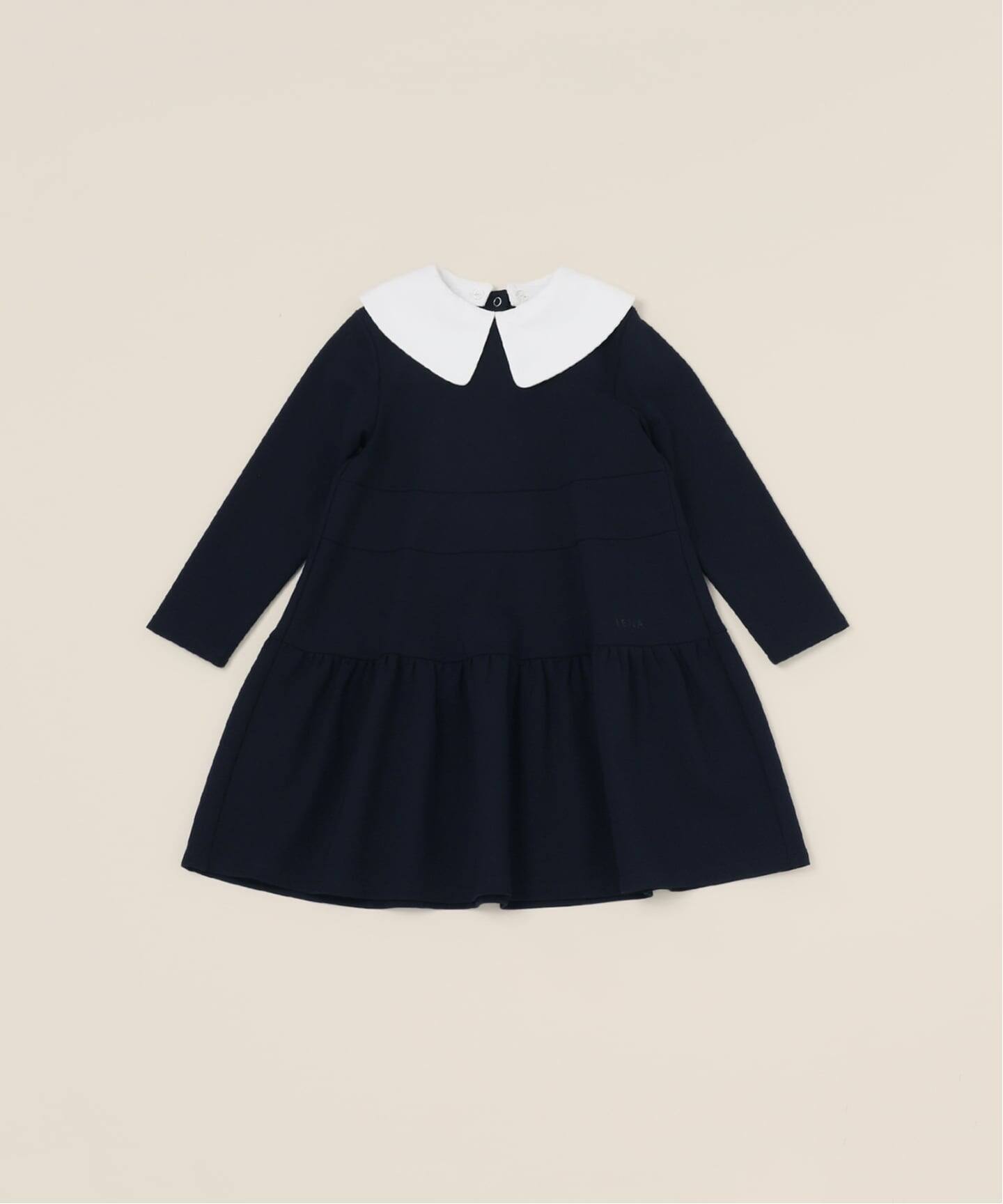IENA　ENFANT 黒　エトワール2Wayワンピース 追加2予約》【BASIC】3wayエトワールワンピース kids(100cm