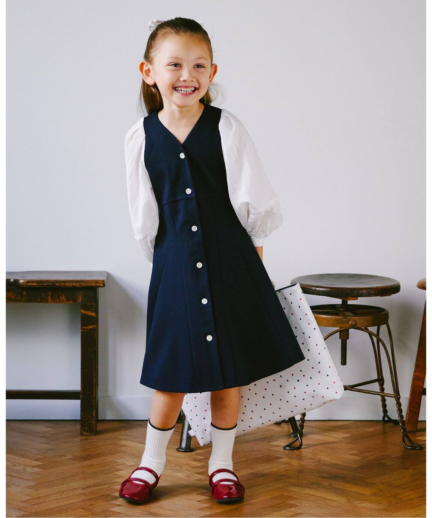 ＆NAVY コラボワンピース(100cm-130cm)（キッズウェア）｜IENA ENFANT  