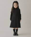 フロッキードットワンピース kids(100cm-150cm)