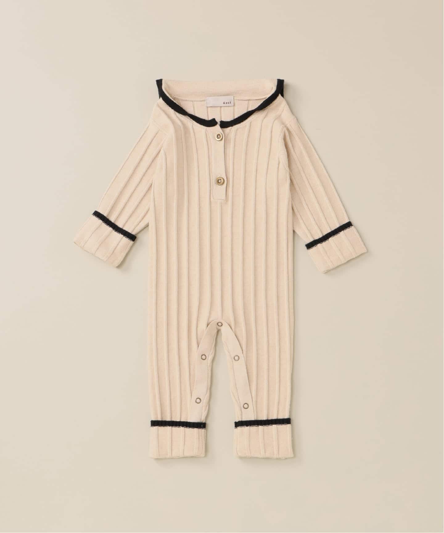 ＆PAL/アンドパル】別注セーラーニットロンパース baby(80cm-90cm