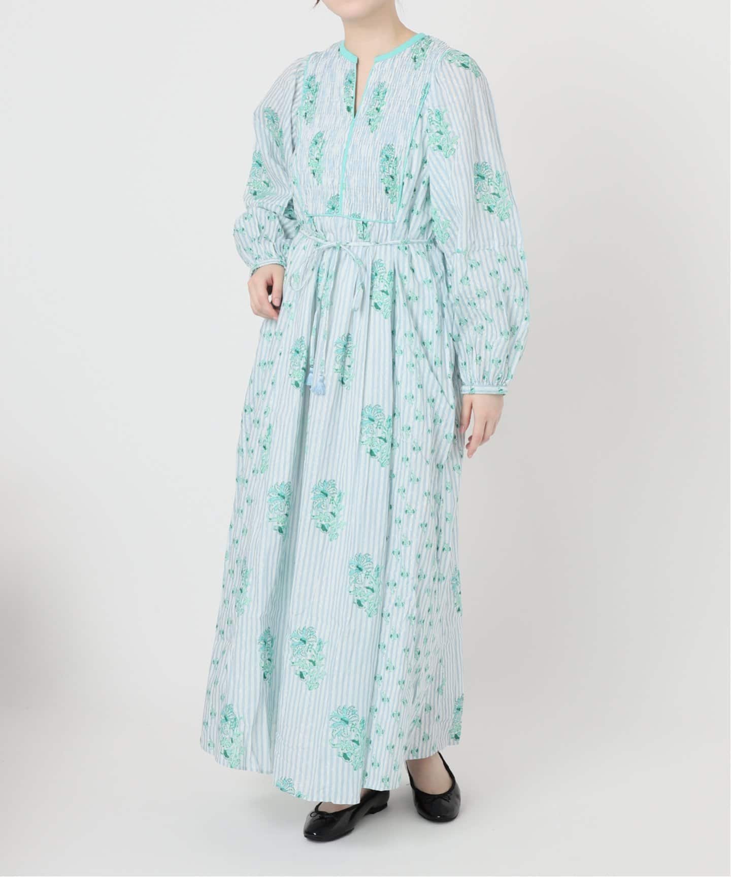 ワンピース ne Quittez pas  Kids Dress IENA ENFANT ワンピース ne Quittez pas/ヌキテパ flower kids