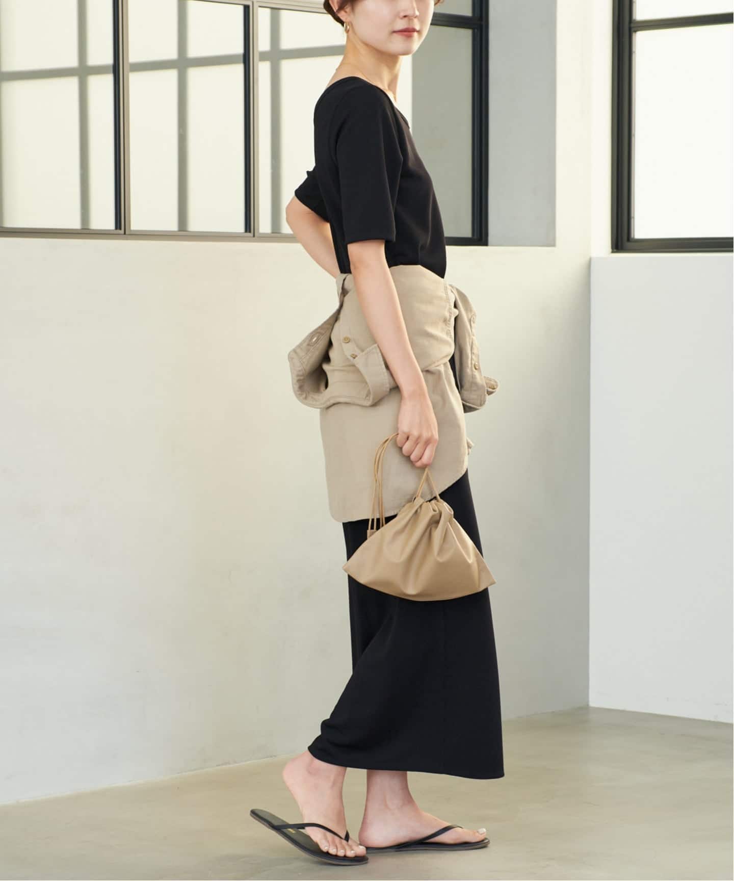 【美品】Plage Ribハーフスリーブワンピース ブラック 36 plageプラージュ Rib ハーフスリーブ ワンピース - メルカリ